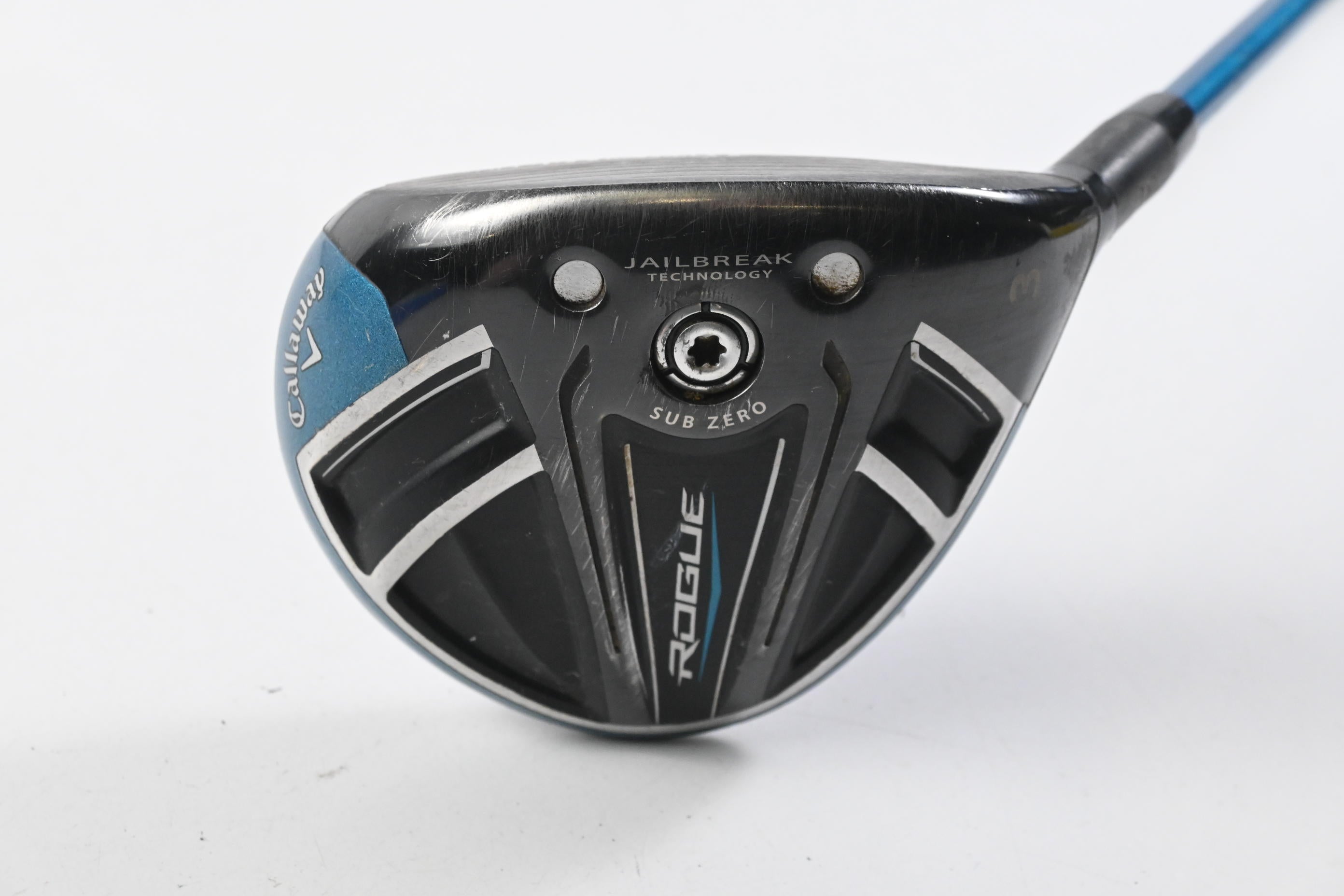 Callaway Rogue Sub Zero #3 Wood / 15 Degree / Stiff Flex EvenFlow Blue 75 Shaft