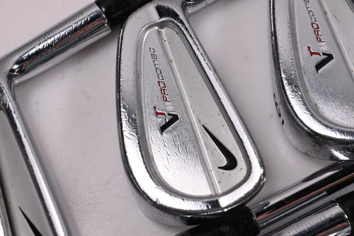 Nike VR Forged Pro Combo 2011 Irons / 4-PW / Stiff Flex Project X Rifle Shaft