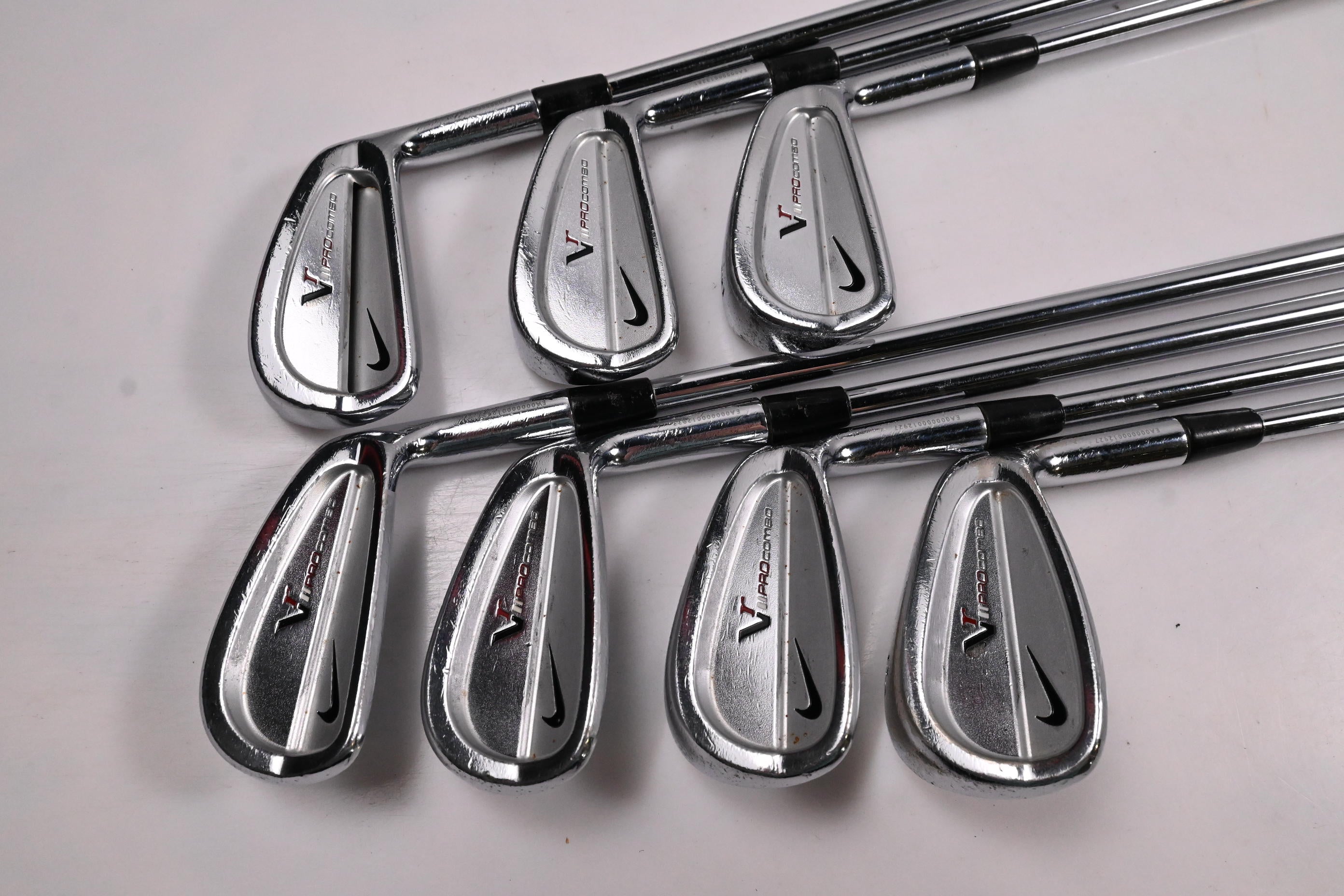 Nike VR Forged Pro Combo 2011 Irons / 4-PW / Stiff Flex Project X Rifle Shaft