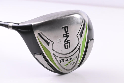 Left Hand Ping Rapture V2 Driver / 9 Degree / Regular Flex Ping TFC 939 D 52