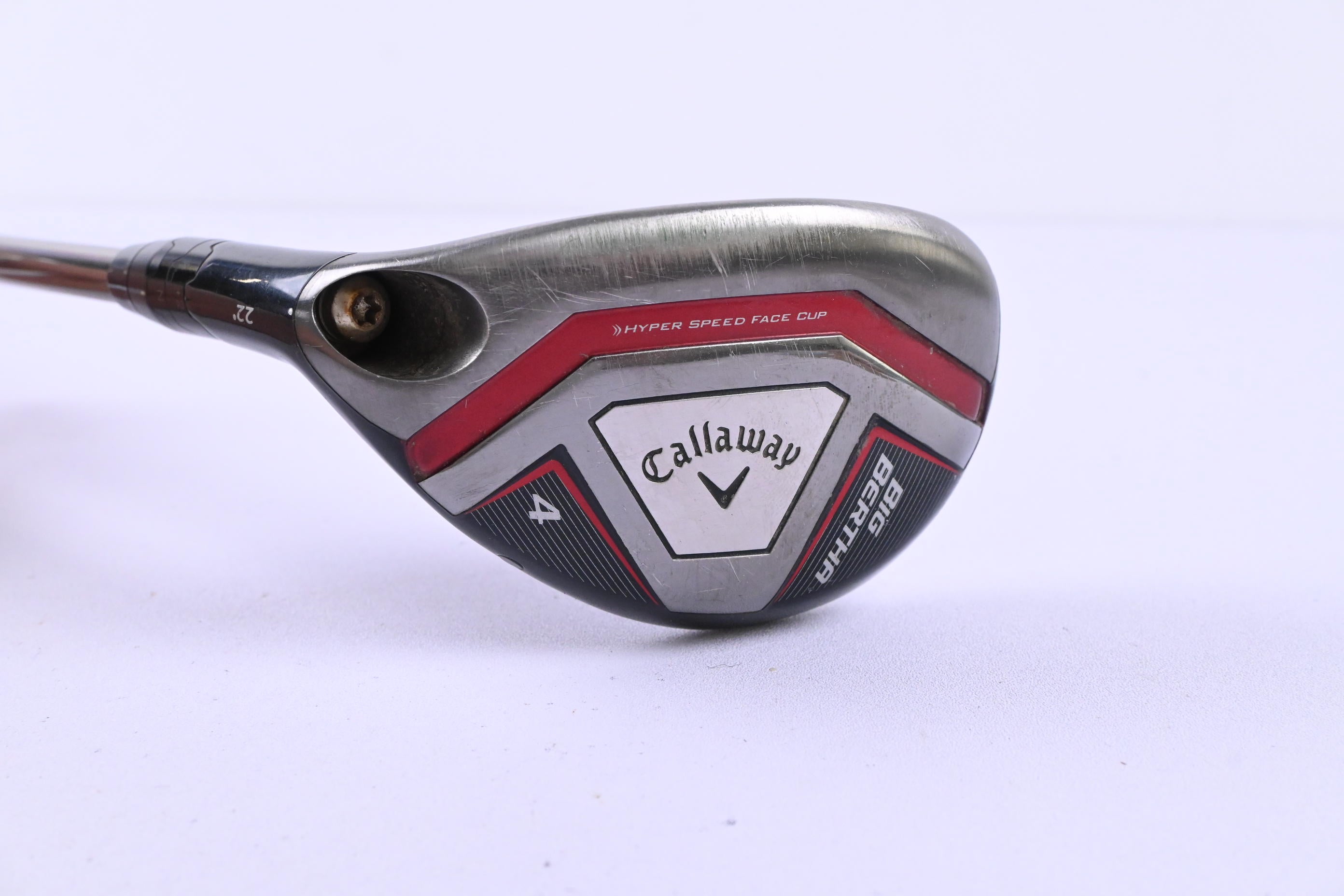 Left Hand Callaway Big Bertha 2015 #4 Hybrid / 22 Degree / Regular Flex Recoil