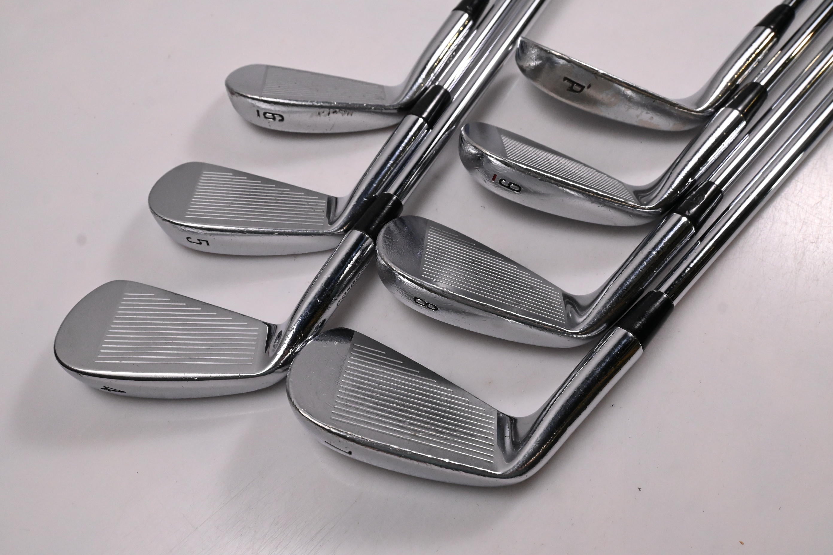 Nike VR Forged Pro Combo 2011 Irons / 4-PW / Stiff Flex Project X Rifle Shaft