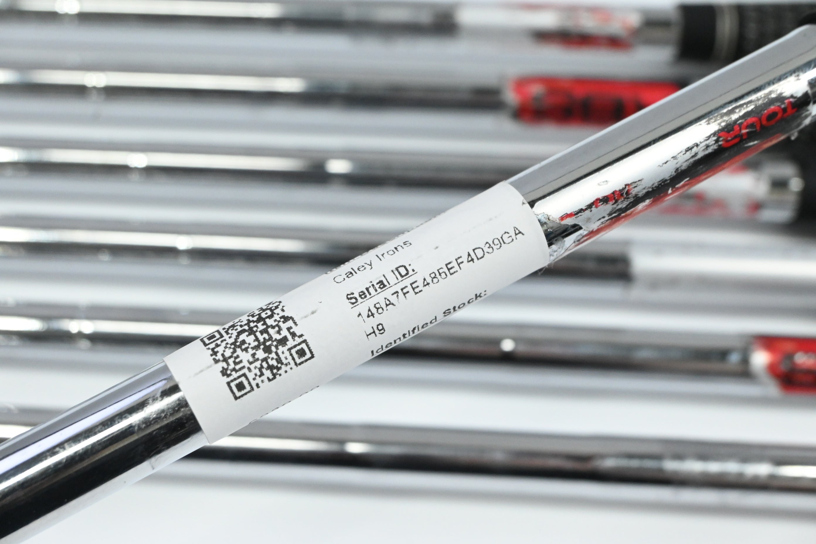 Caley 01CB Irons / 4-PW / Regular Flex KBS Tour 110 Shafts