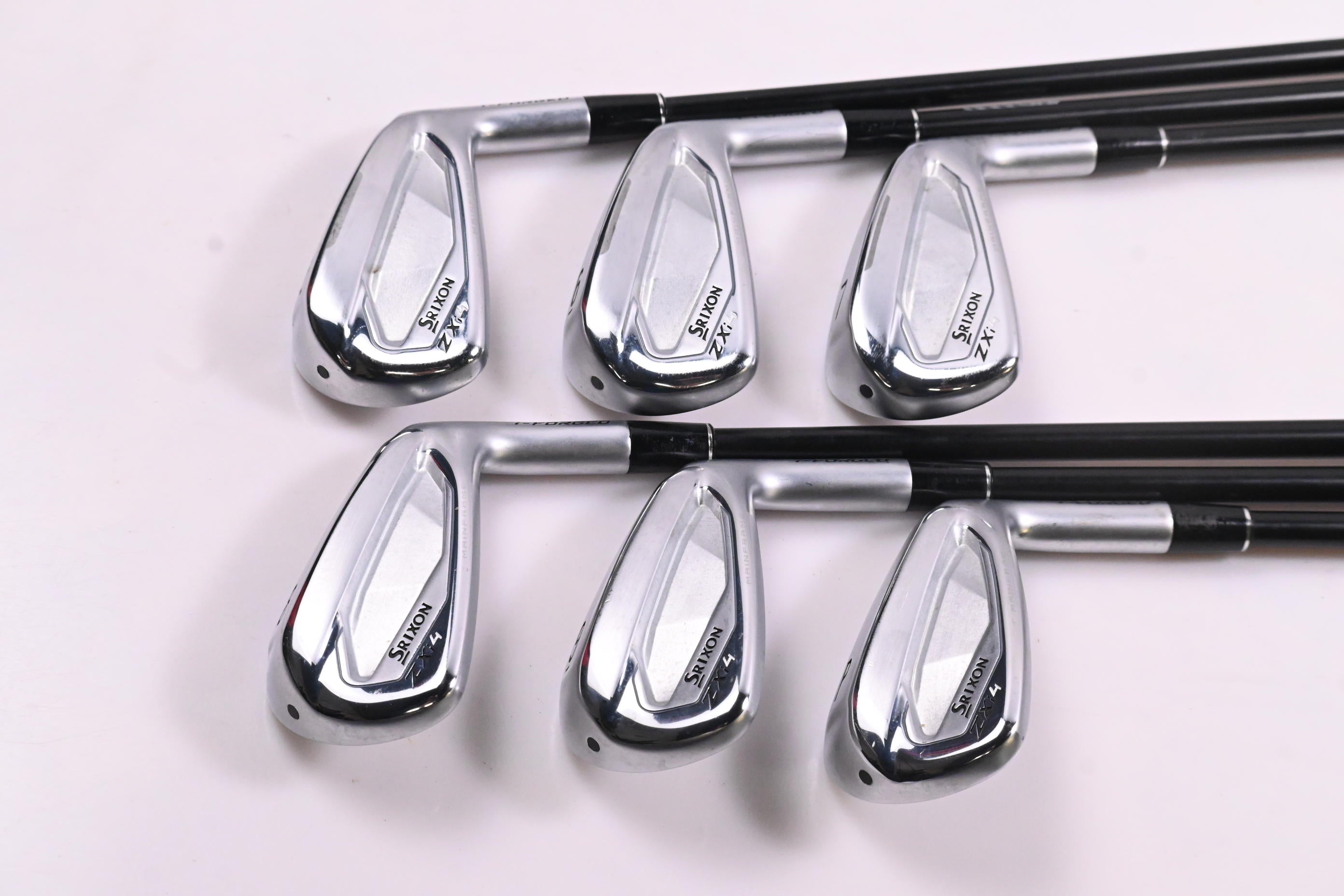 Srixon ZXi4 Irons / 5-PW / Regular Flex UST Mamiya Helium Nanocore 60 Shafts