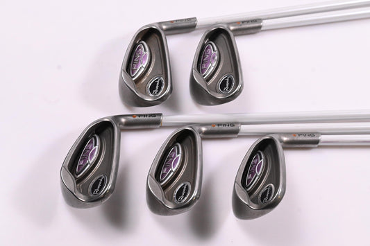 Ladies Ping Rhapsody Irons / 7-PW+SW / Brown Dot / Ladies Flex Ping ULT 129