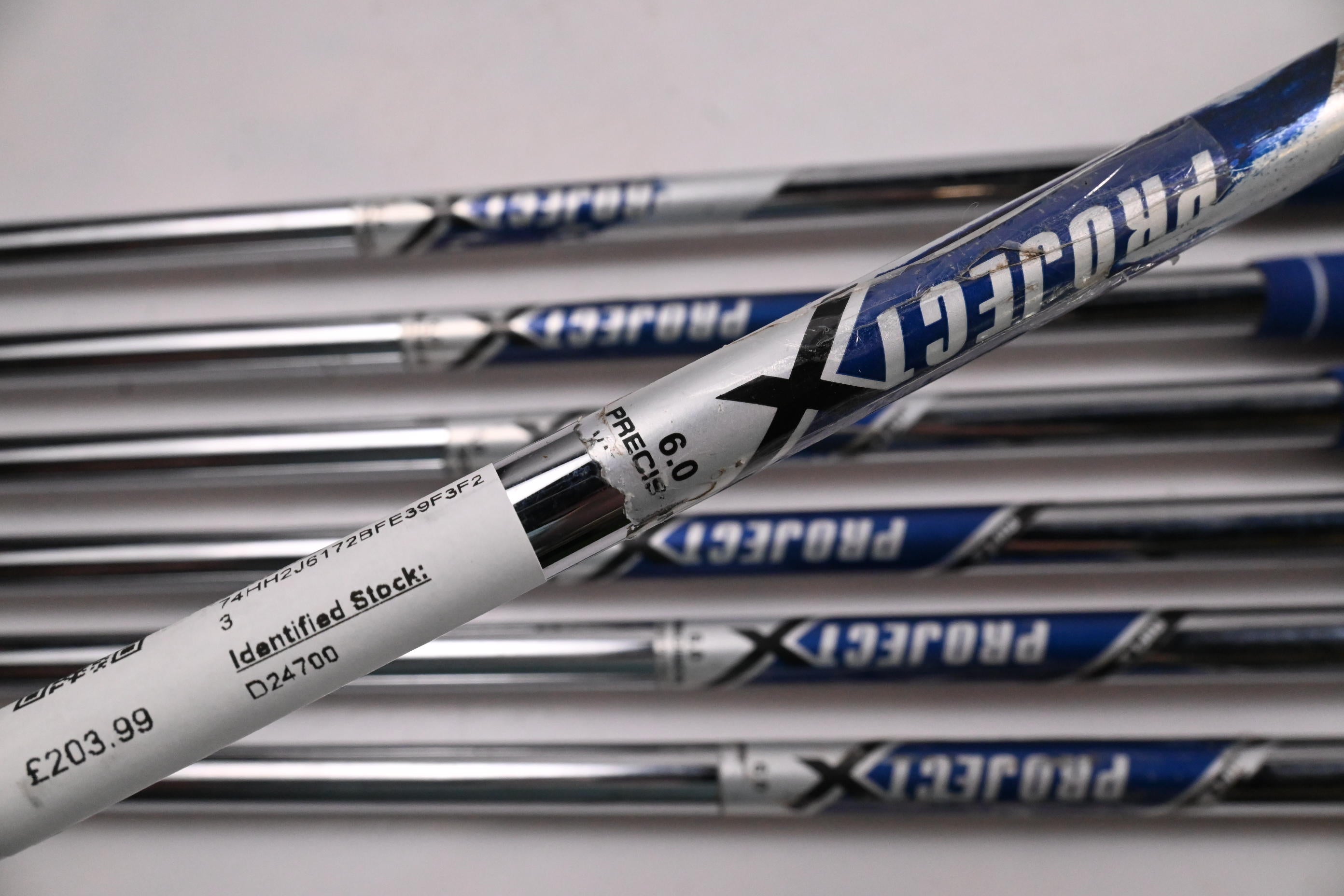 Nike VR Forged Pro Combo 2011 Irons / 4-PW / Stiff Flex Project X Rifle Shaft