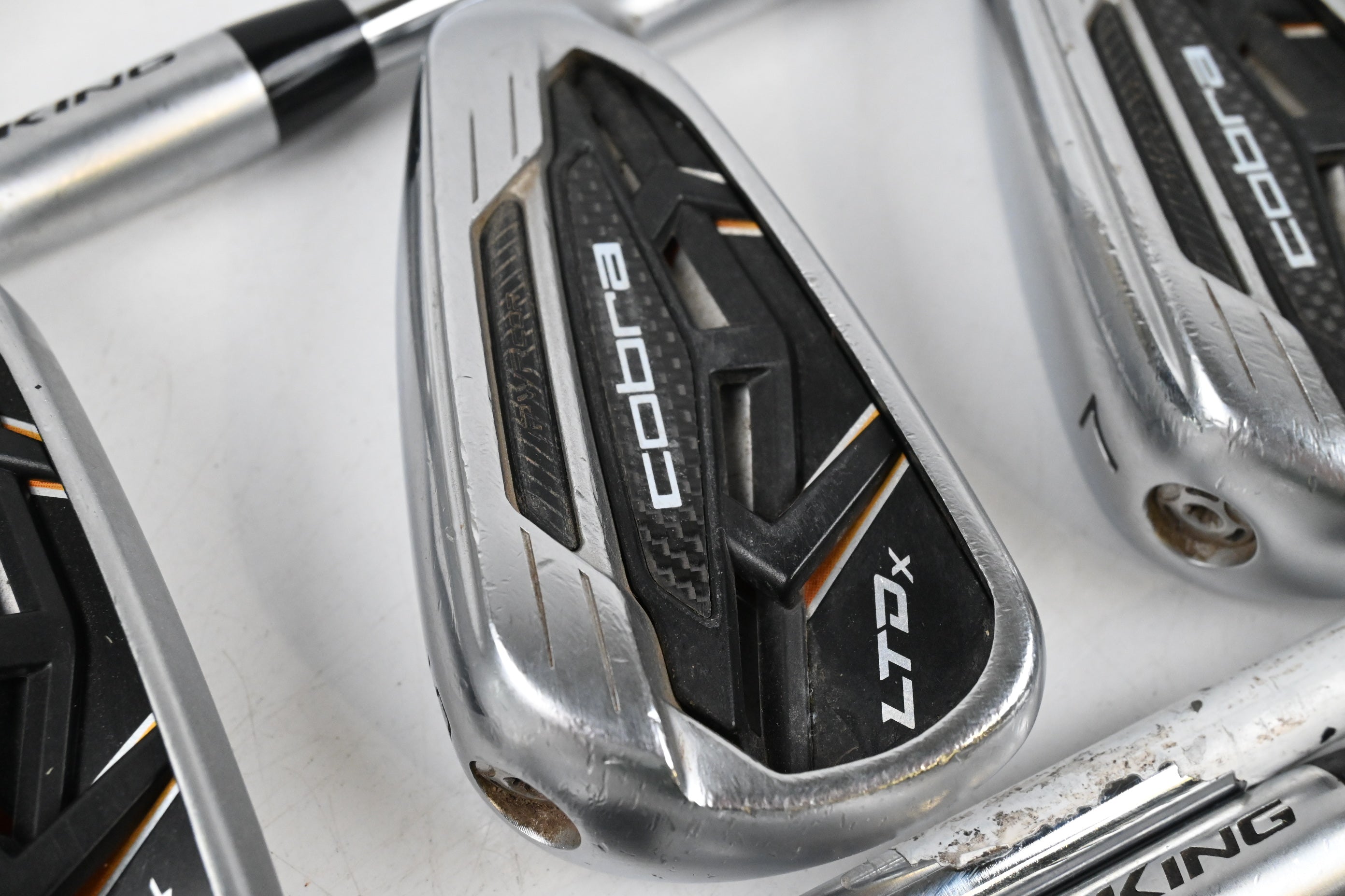 Cobra LTDx Irons / 5-PW / Regular Flex KBS Tour 90 Shafts
