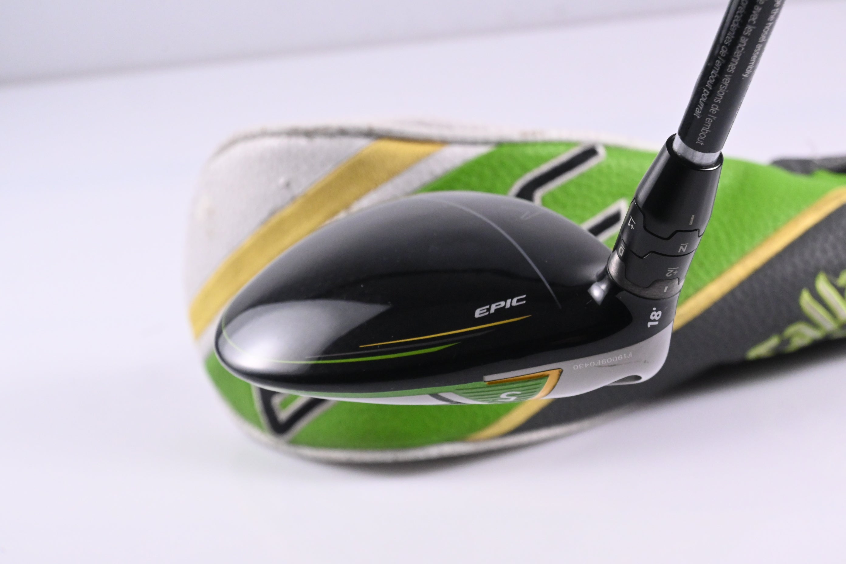 Callaway Epic Flash #5 Wood / 18 Degree / Senior Flex Evenflow Green 45 Shaft