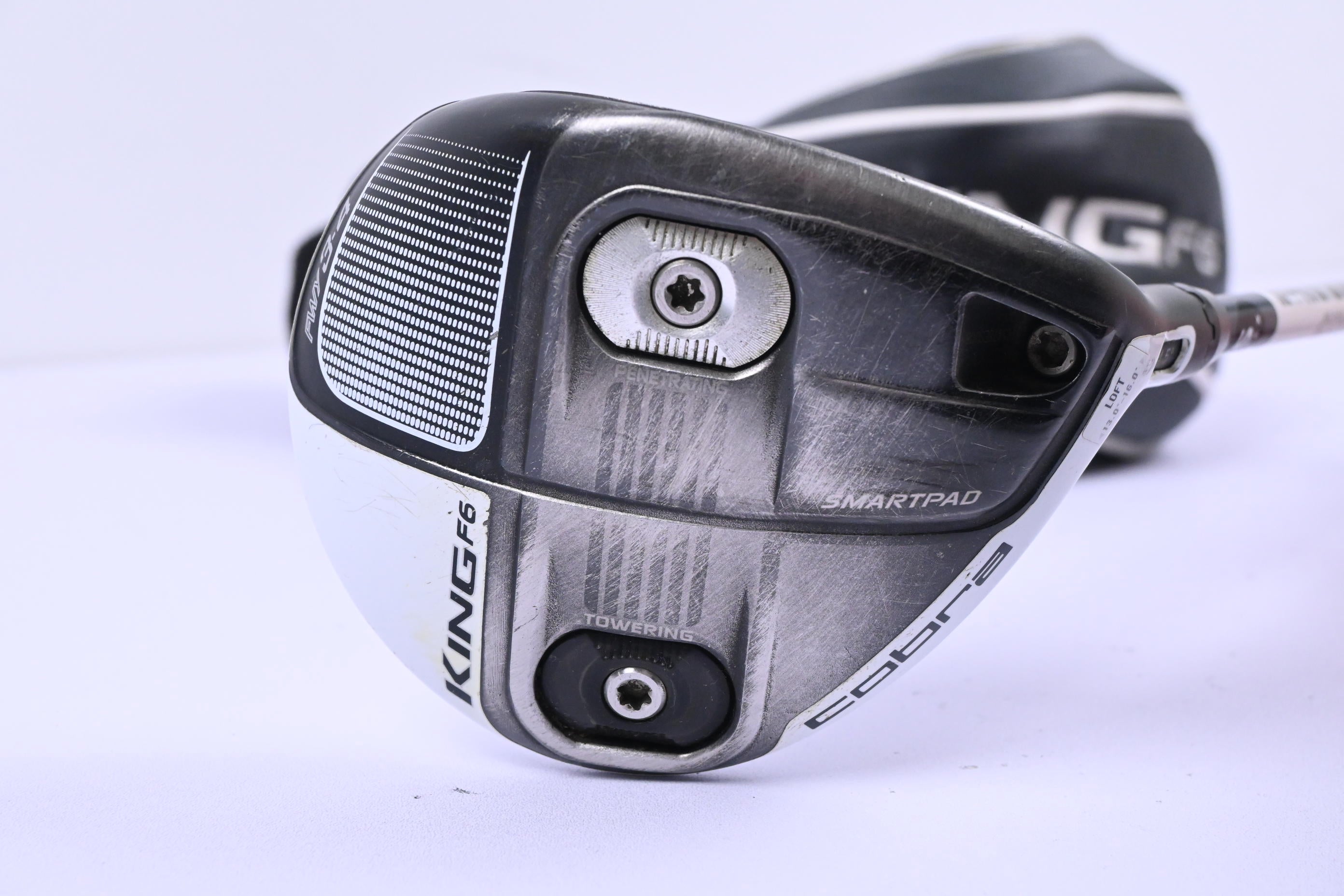 Cobra King F6 #3 Wood / 14.5 Degree / Stiff Flex Matrix Ozik Red Tie Q4 65 Shaft