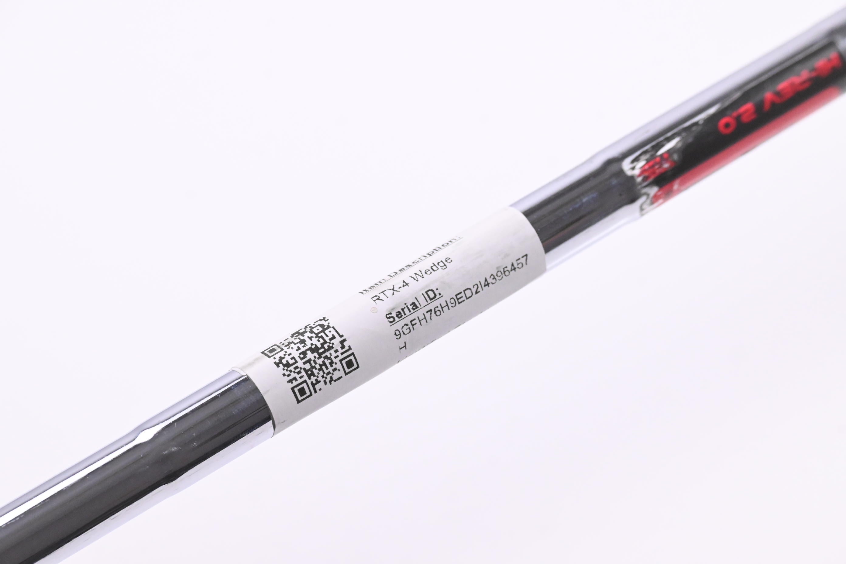 Cleveland RTX-4 Lob Wedge / 60 Degree / Wedge Flex KBS Hi-Rev 2.0 Shaft