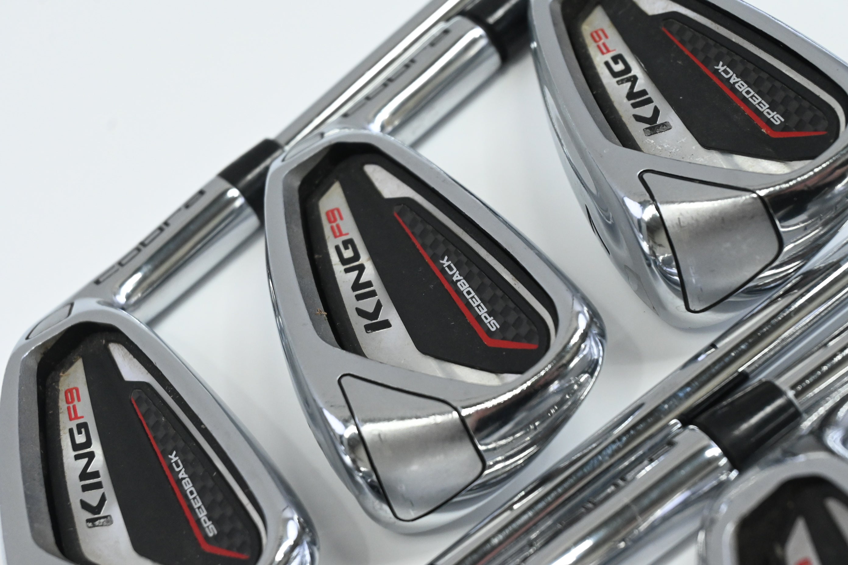 Cobra King F9 Irons / 5-PW+SW / Regular Flex Cobra Shafts