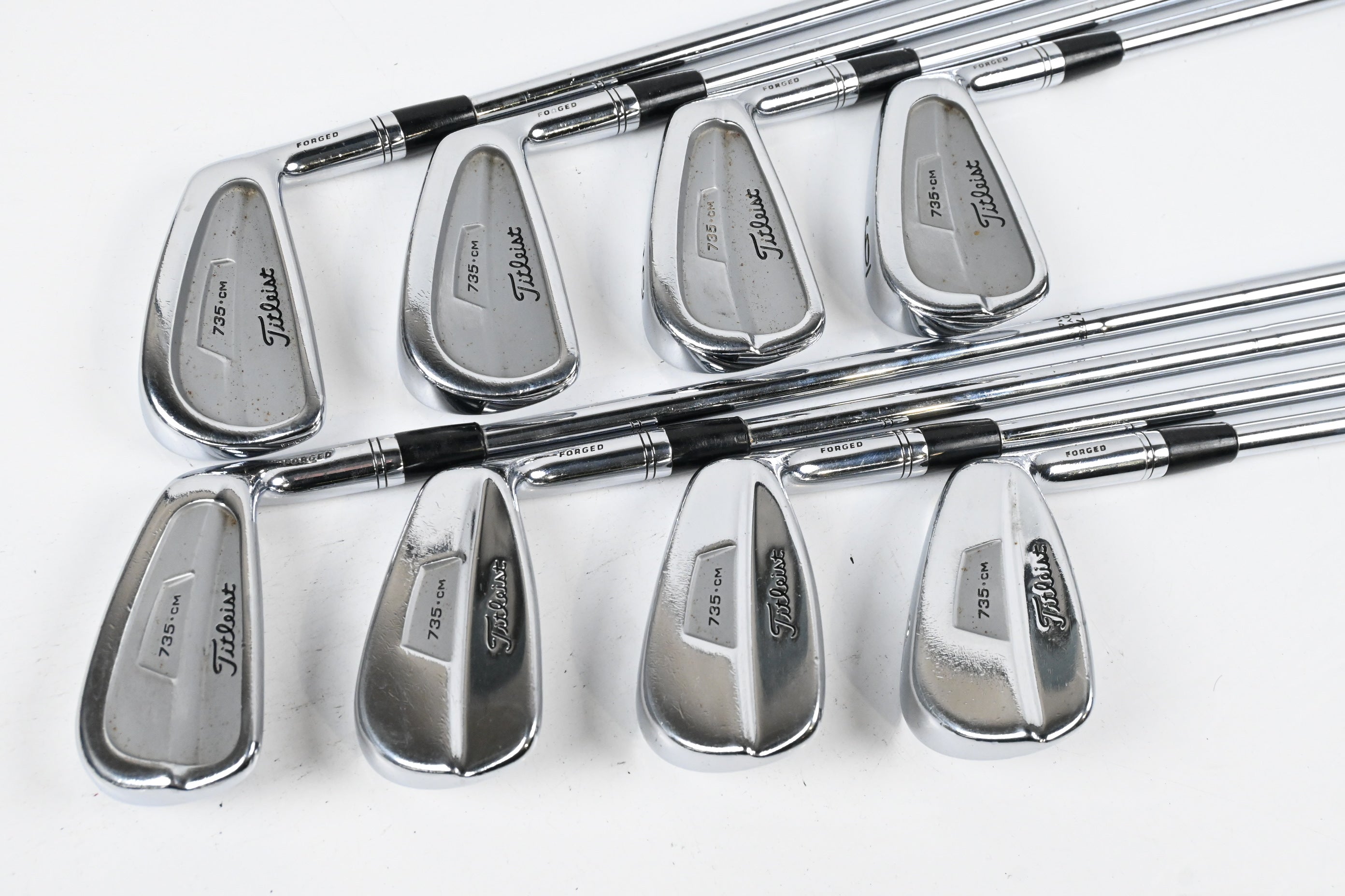 Titleist 735.CM Irons / 3-PW / Stiff Flex Dynamic Gold S300 Shafts