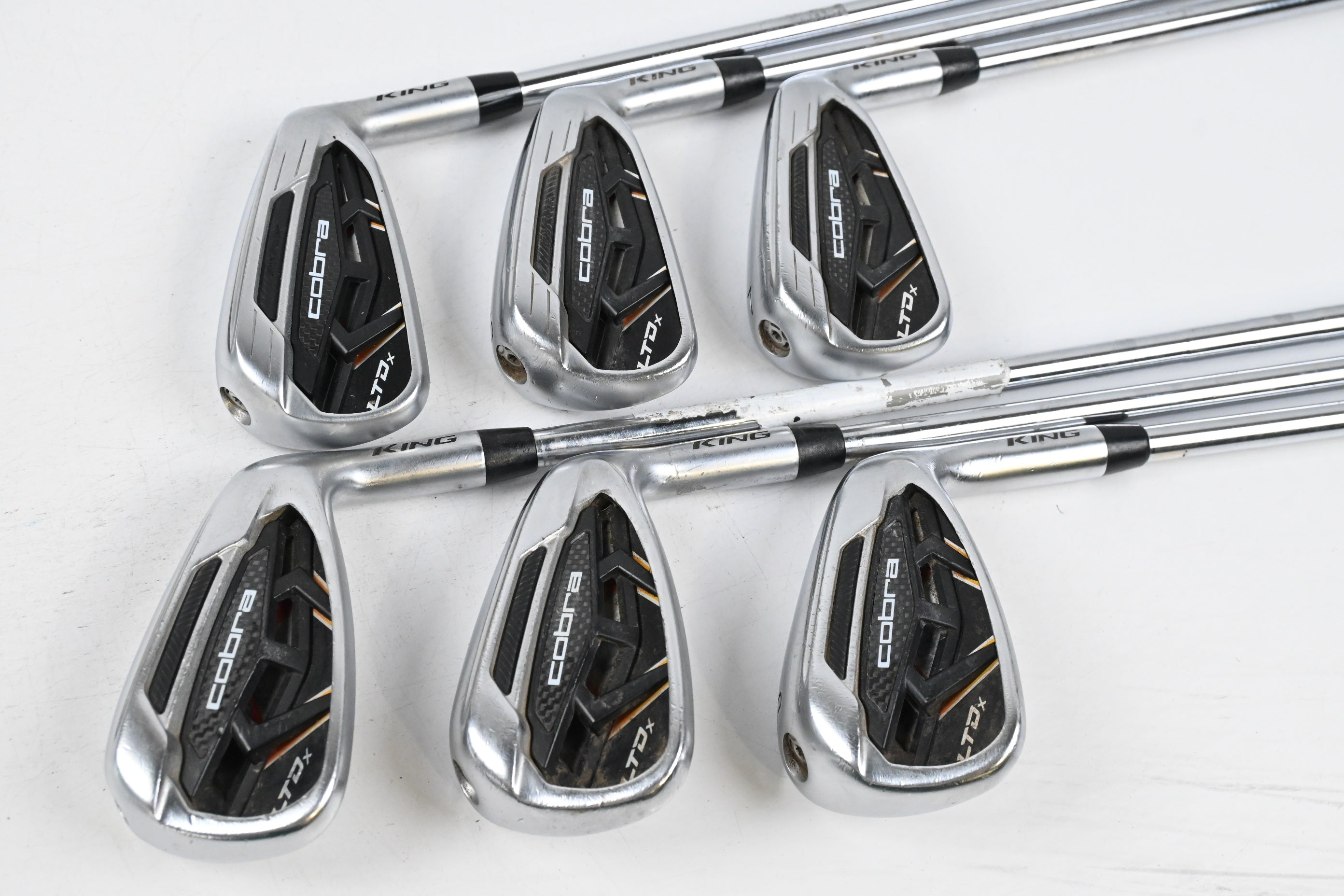 Cobra LTDx Irons / 5-PW / Regular Flex KBS Tour 90 Shafts