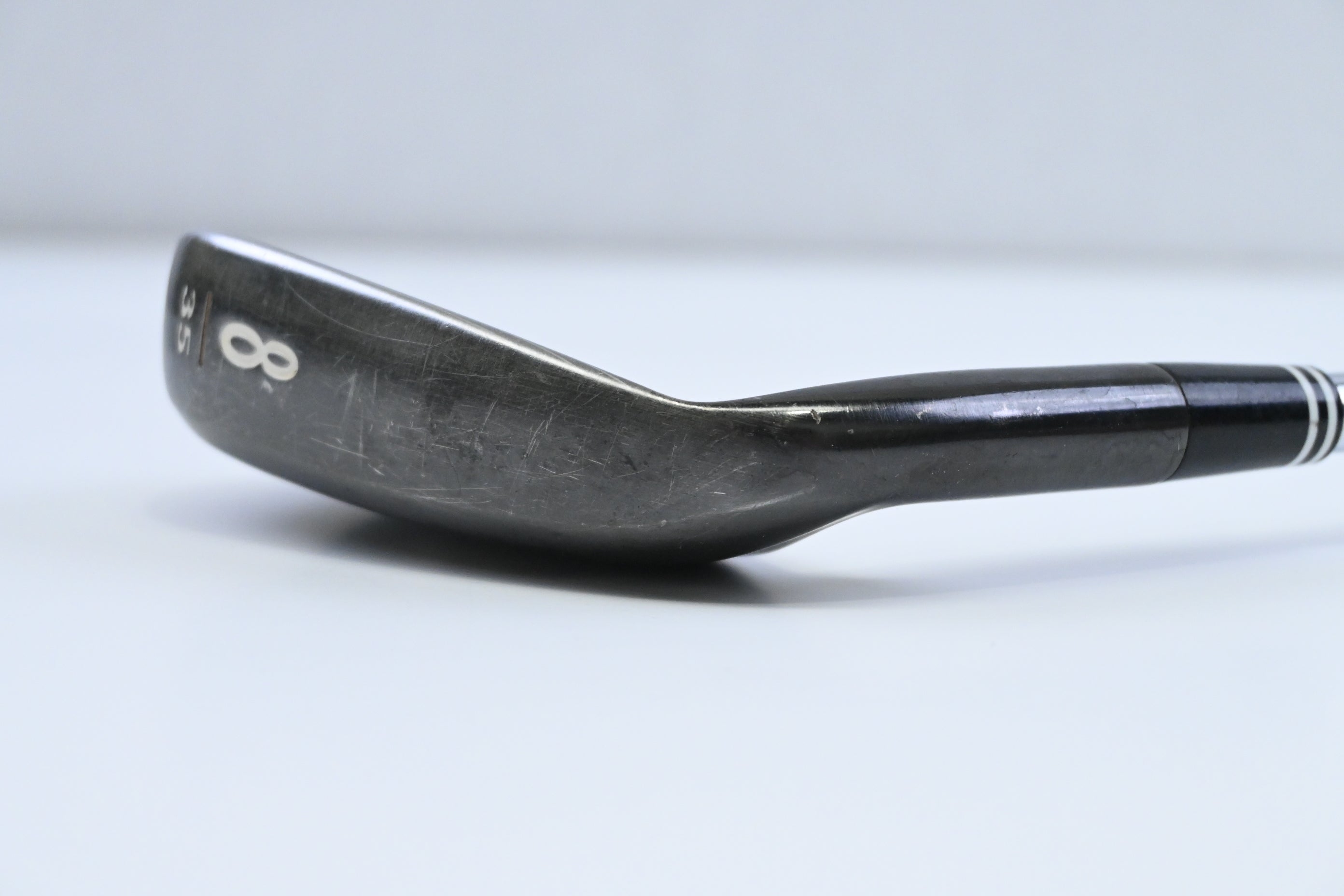 Cleveland CG16 Black Pearl #8 Iron / Stiff Flex Cleveland Traction 85 Shaft
