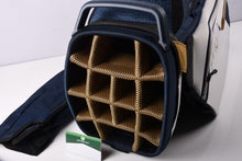 Load image into Gallery viewer, Ping Traverse Cart Bag / 14-Way Divider / White, Navy &amp; Gold

