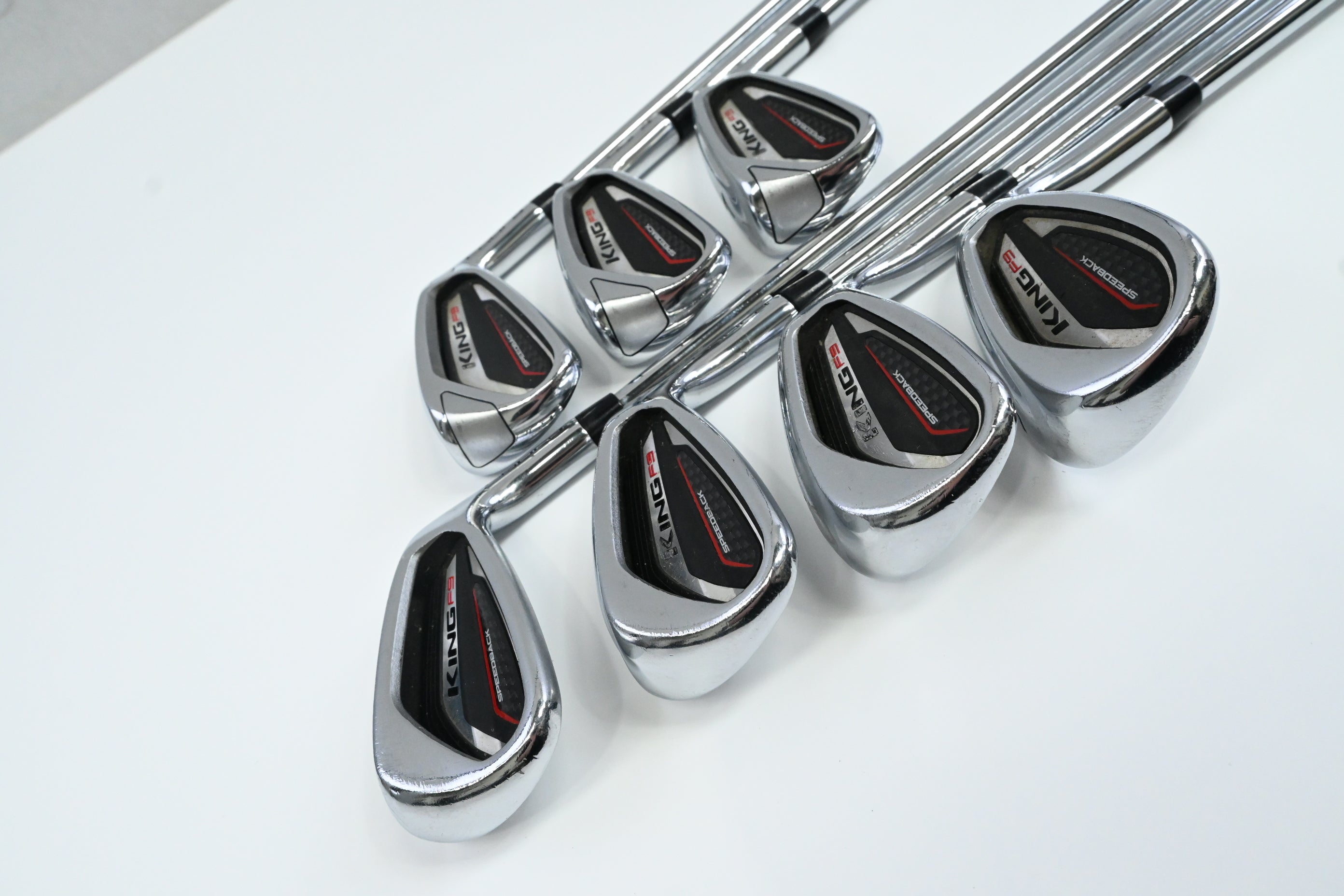 Cobra King F9 Irons / 5-PW+SW / Regular Flex Cobra Shafts