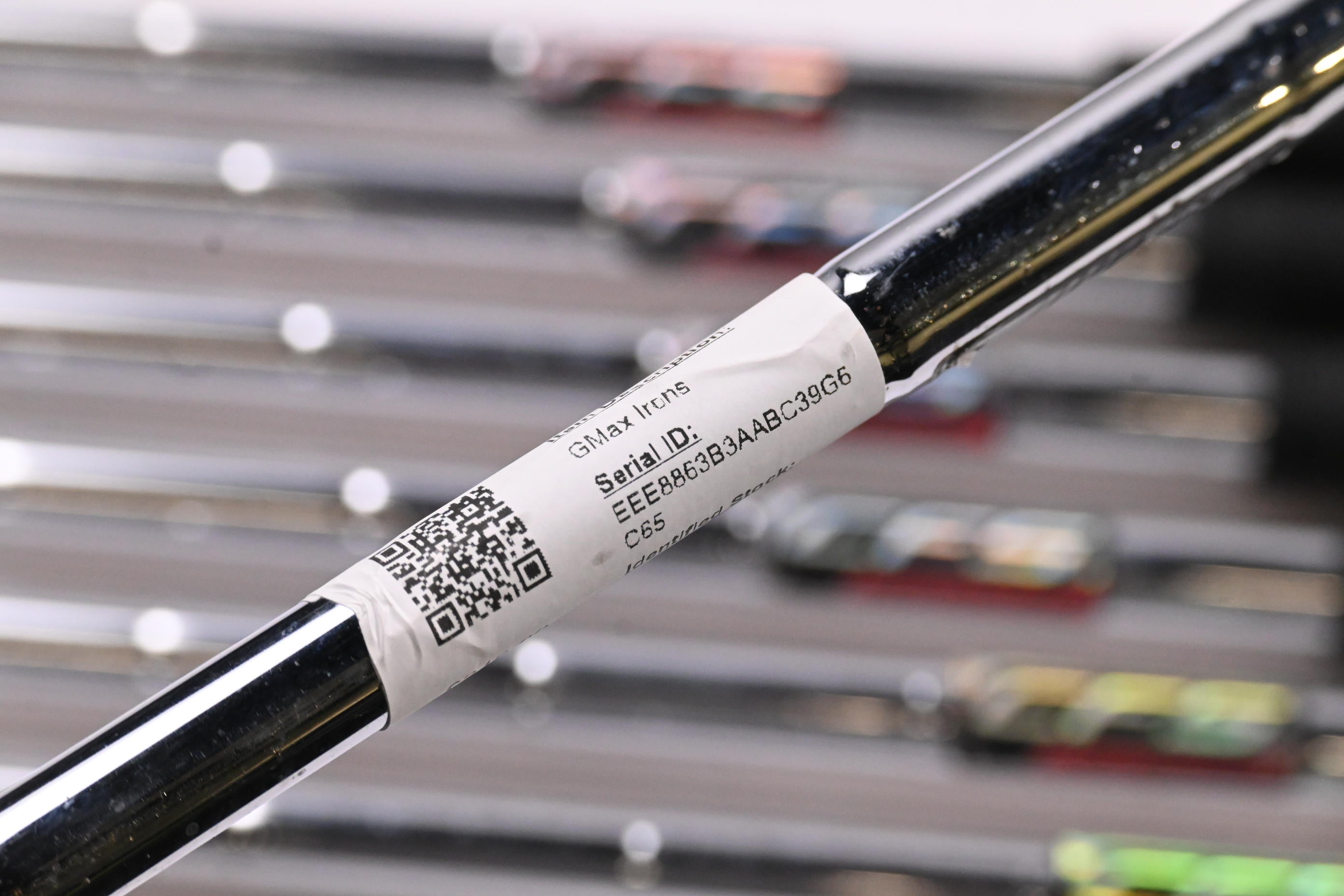 Ping GMax Irons / 4-PW / Yellow Dot / Stiff Flex Ping CFS Distance Shafts