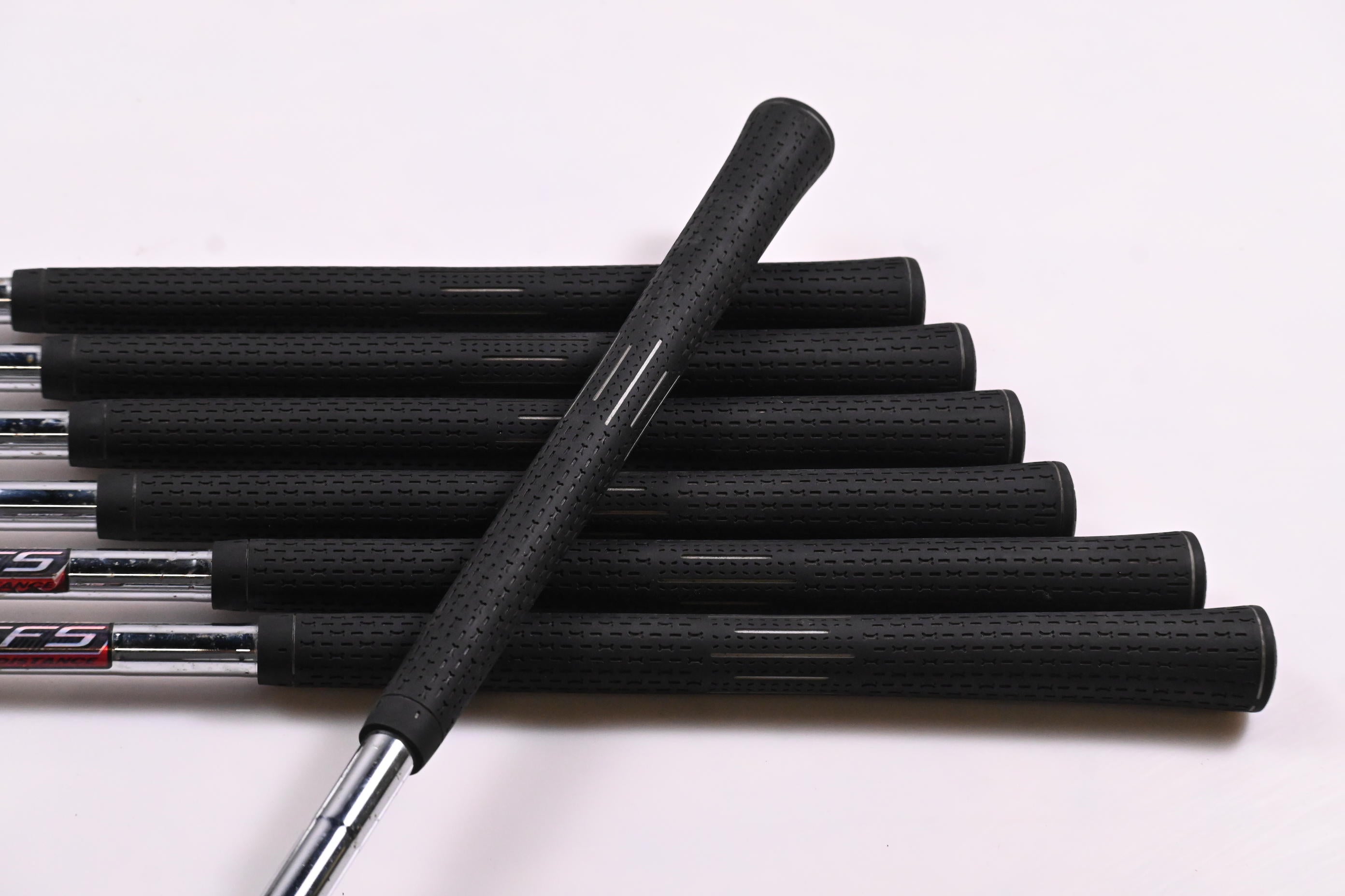 Ping GMax Irons / 4-PW / Yellow Dot / Stiff Flex Ping CFS Distance Shafts