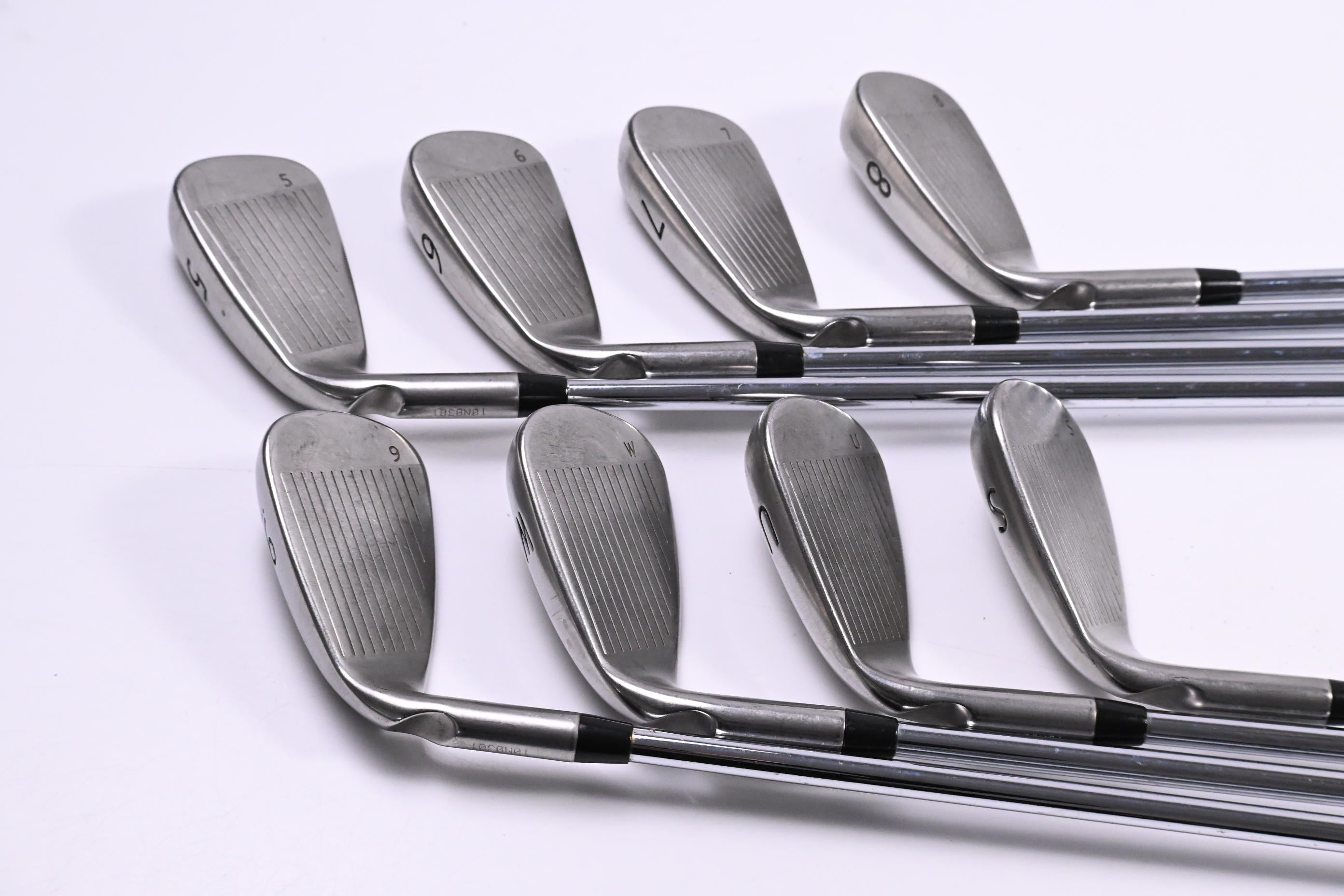Ping G Series Irons / 5-PW+UW+SW / Black Dot / Regular Flex Ping AWT 2.0 Shafts