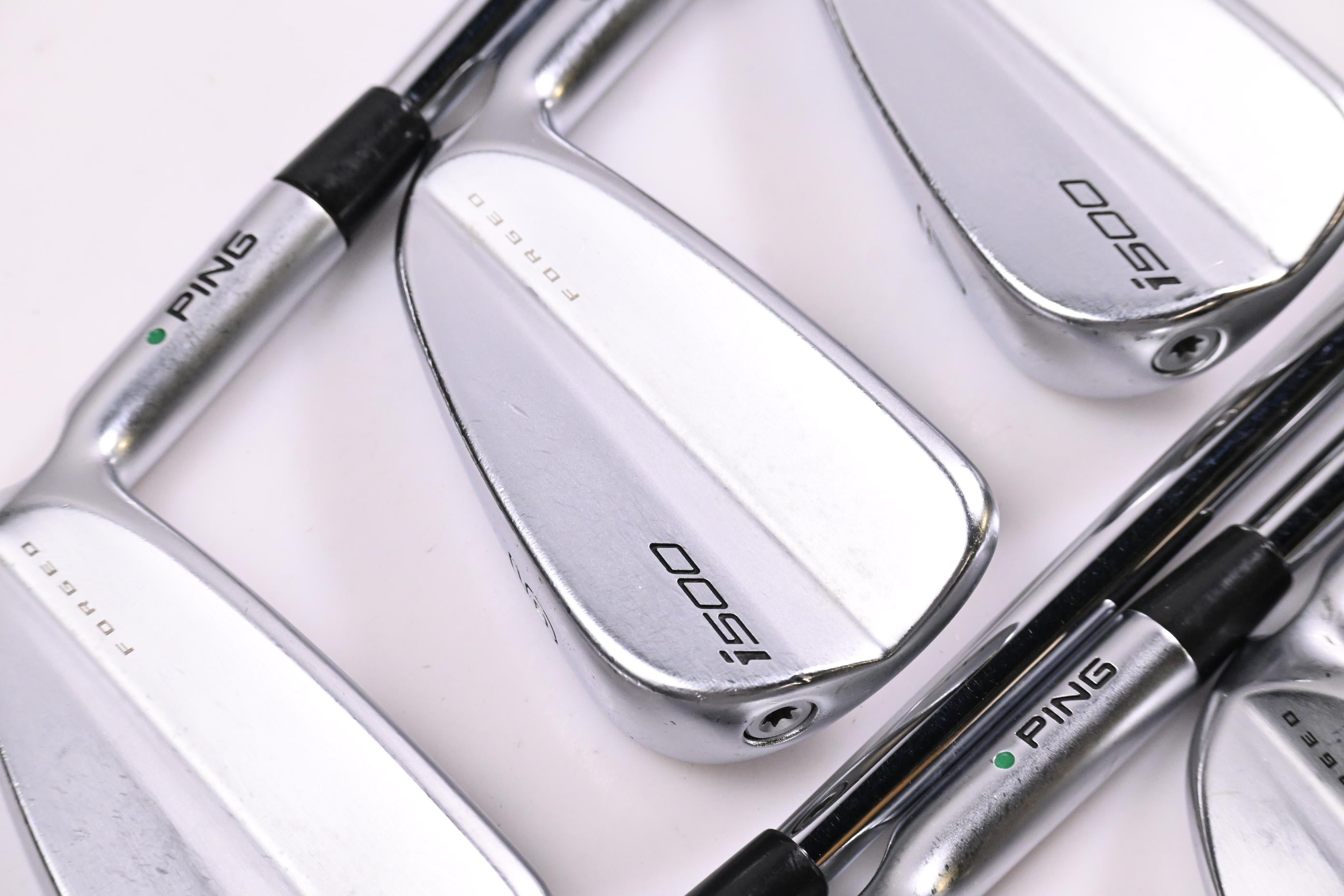 Ping i500 Irons / 5-PW+GW / Green Dot / Regular Flex Dynamic Gold 105 R300
