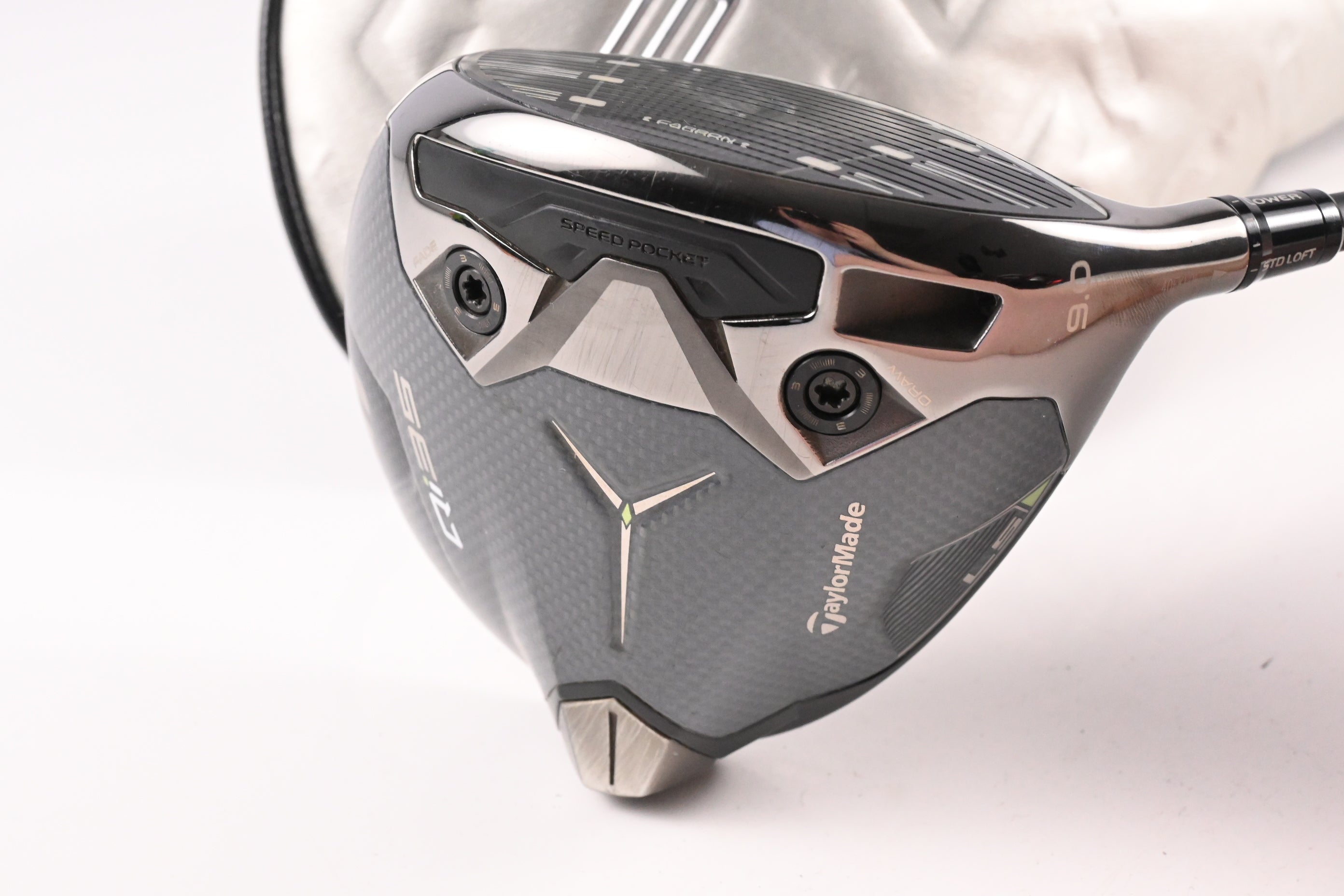 Taylormade Qi35 LS Driver / 9 Degree / Stiff Flex Kai'li White Dark Wave 60