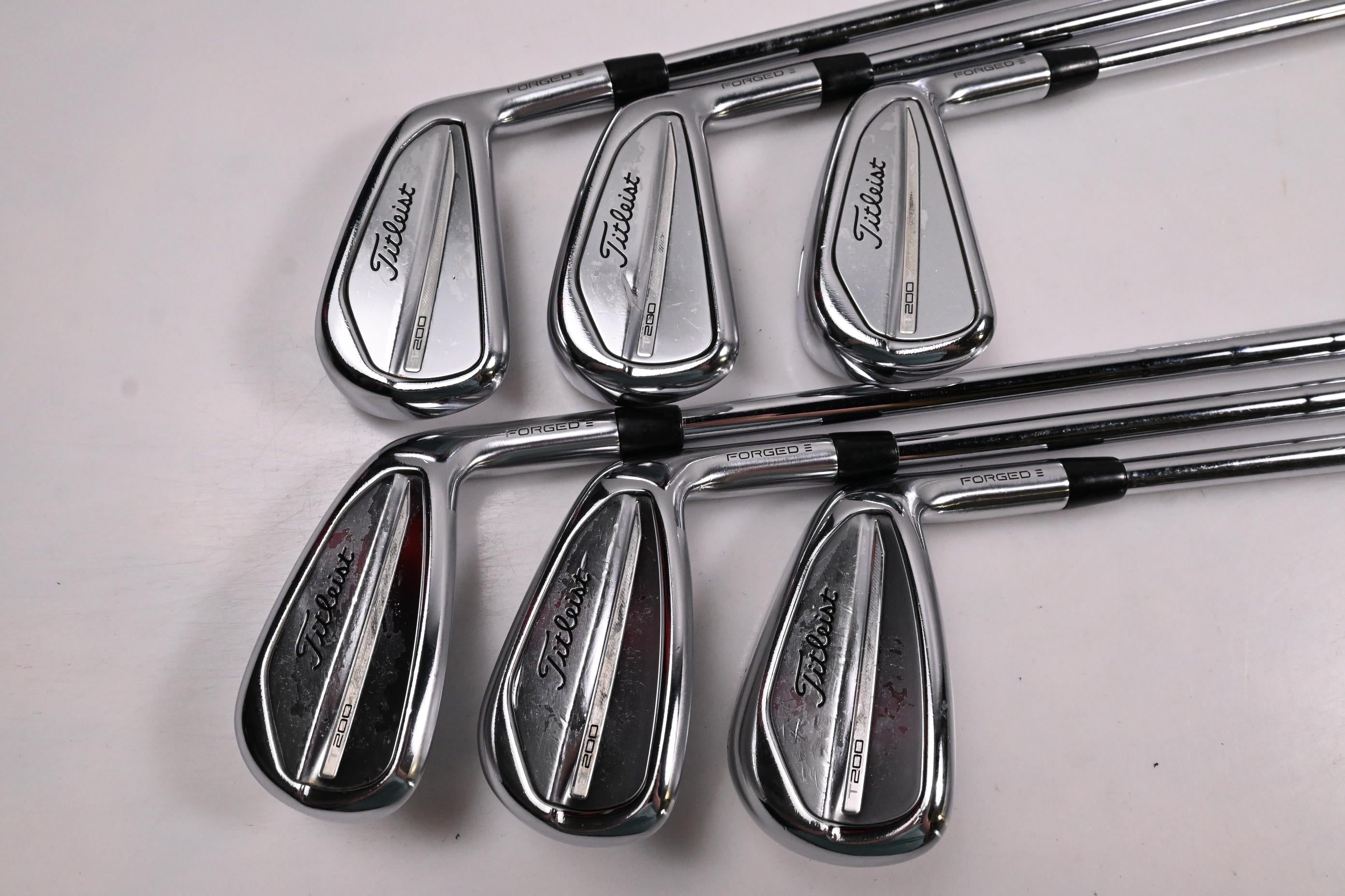 Titleist T200 2023 Irons / 5-PW / Stiff Flex KBS Tour Lite Shafts