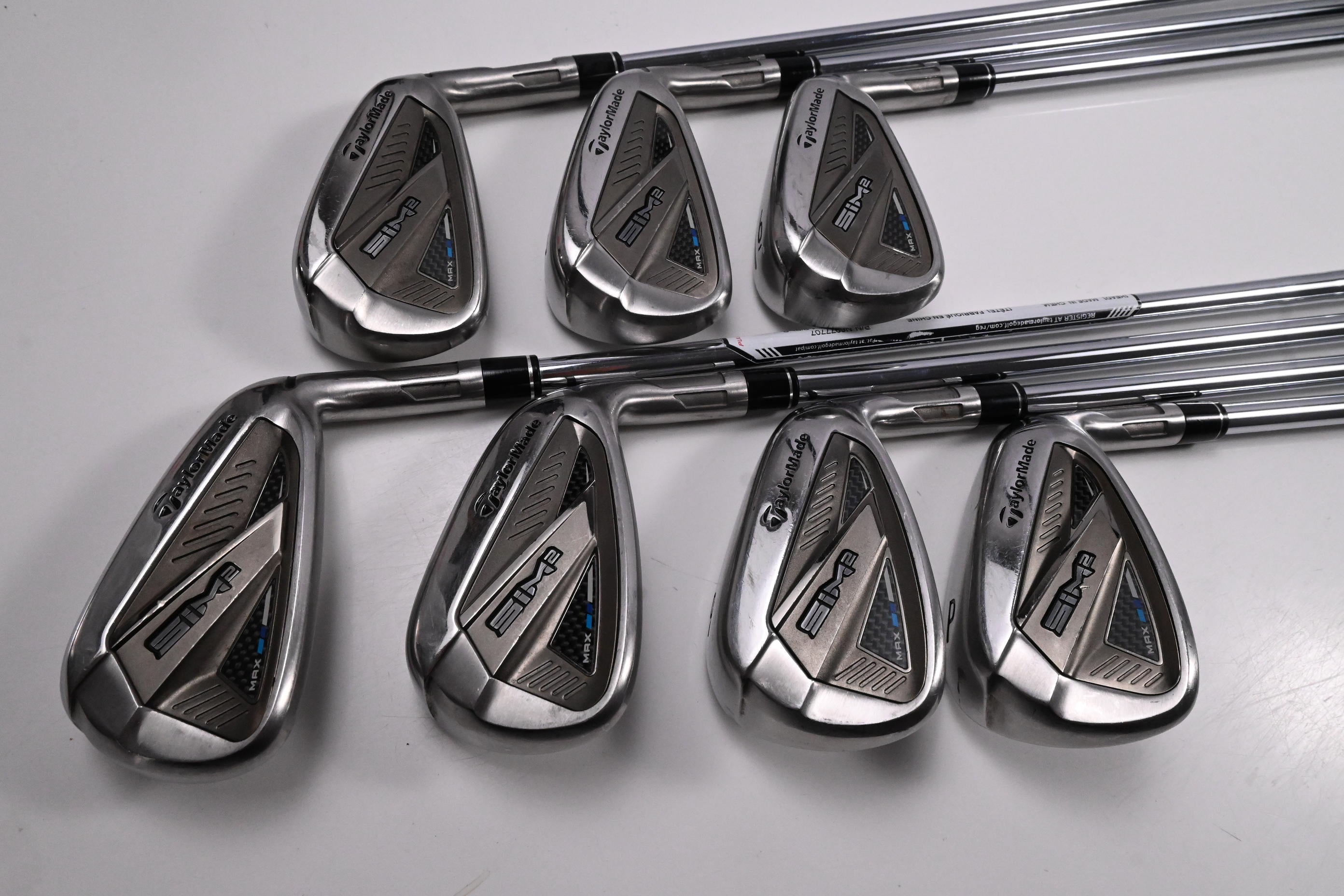 Taylormade SIM2 Max Irons / 4-PW / Regular Flex KBS MAX MT 85 Shafts