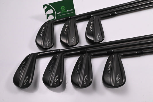 Callaway Apex Ti Fusion Irons / 4-PW / Stiff Flex Dynamic Gold Mid 100 S300