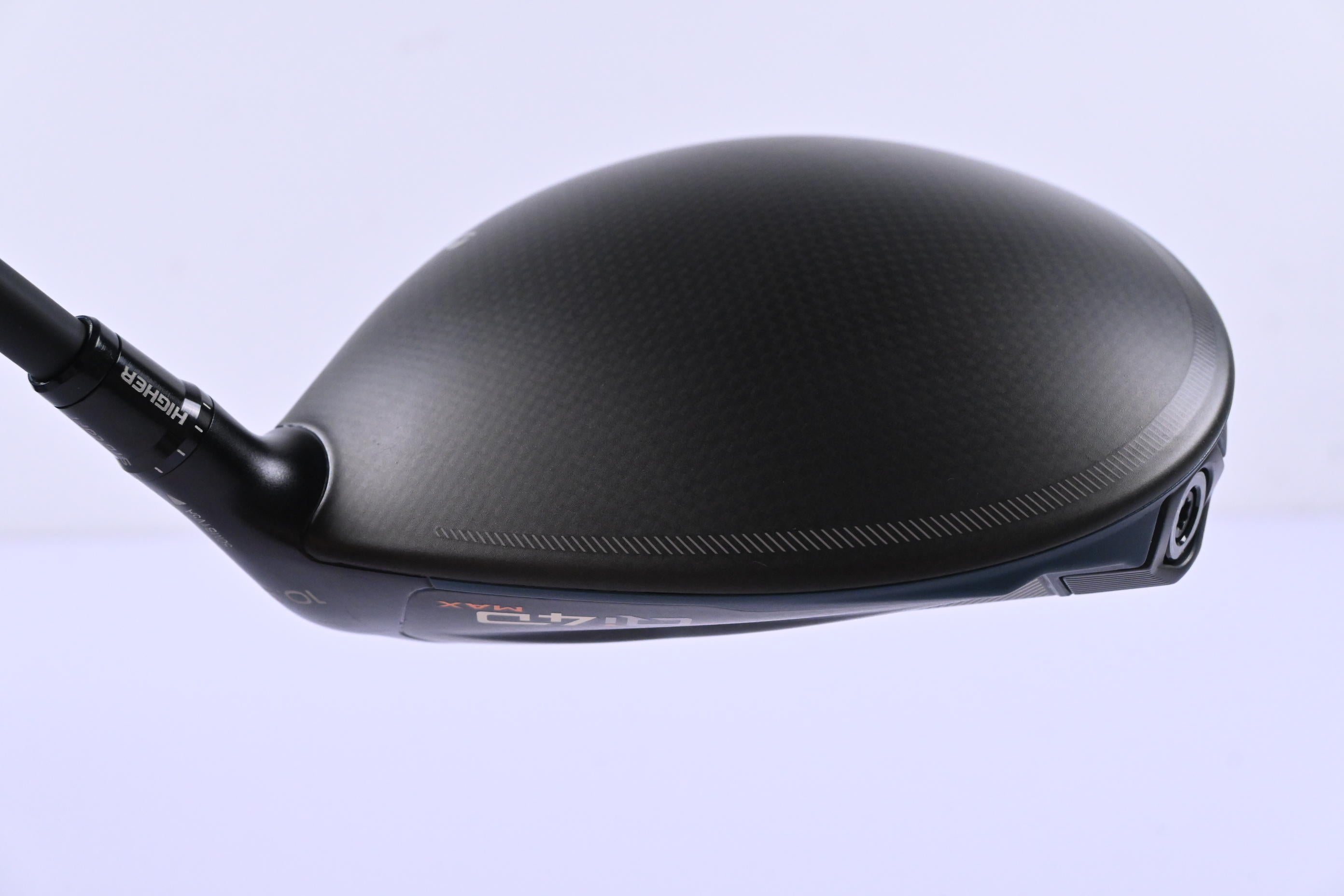 Taylormade Qi4D Max Driver / 10.5 Degree / Stiff Flex REAX Blue 50 Shaft