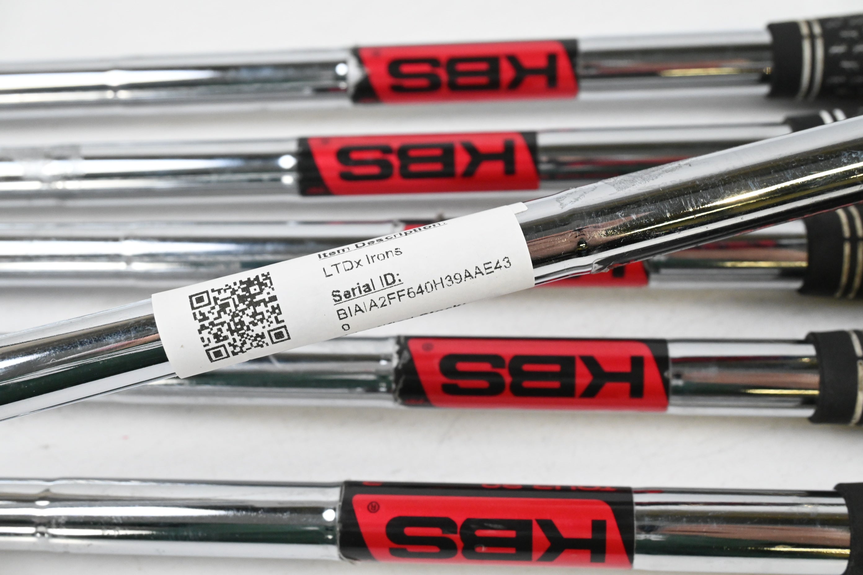 Cobra LTDx Irons / 5-PW / Regular Flex KBS Tour 90 Shafts