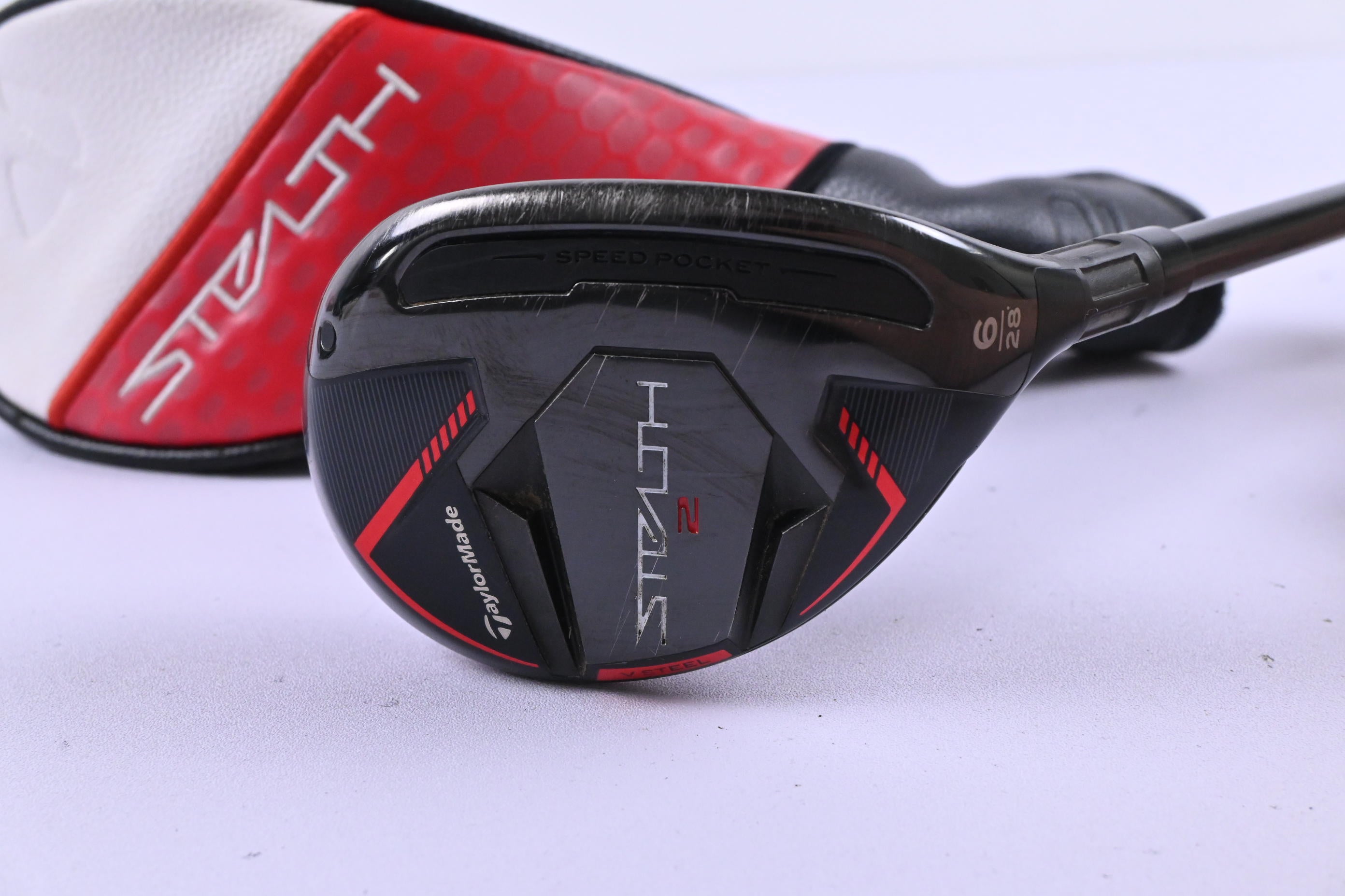 Taylormade Stealth 2 #6 Hybrid / 28 Degree / Regular Flex Ventus TR Red 6 Shaft