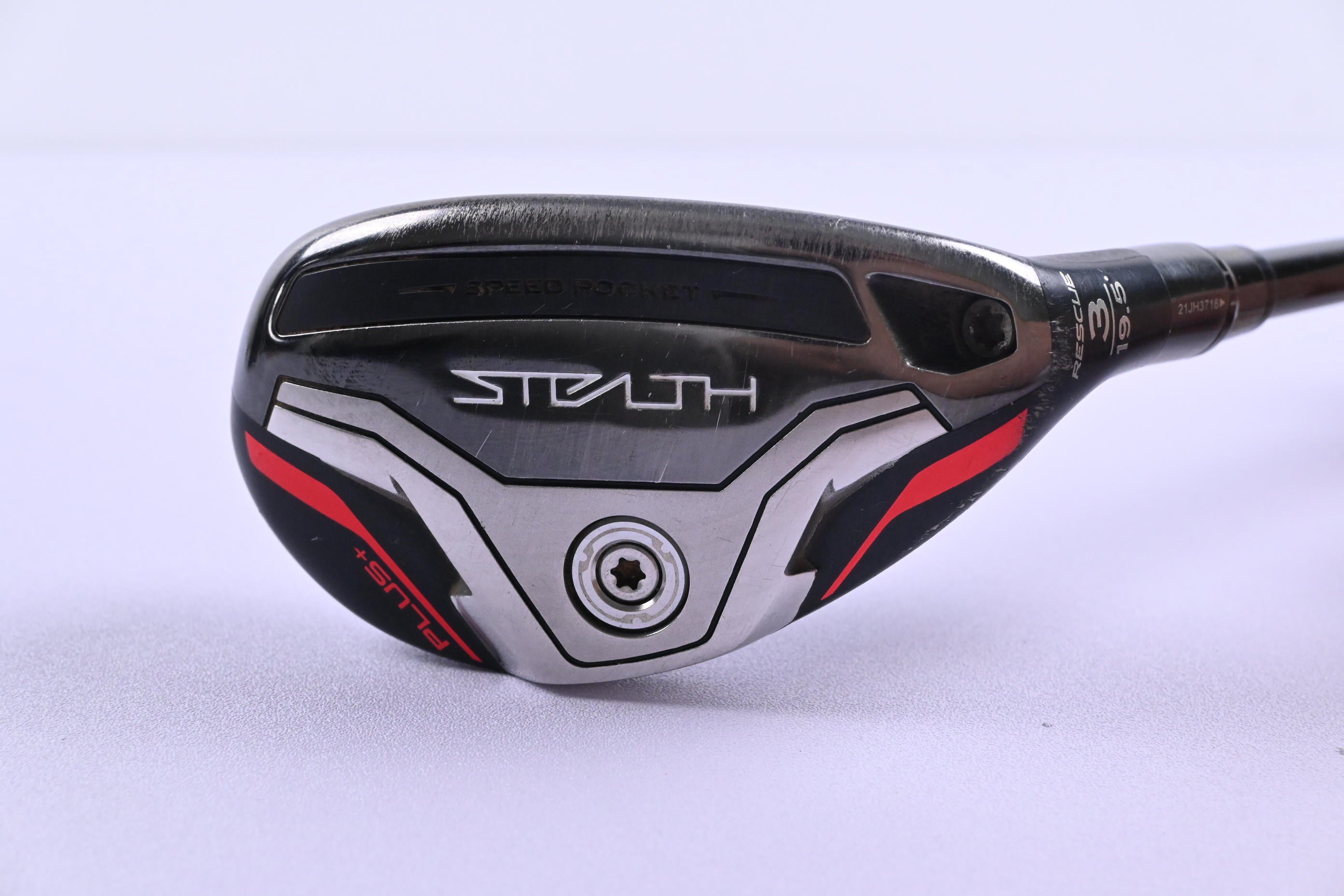 Taylormade Stealth Plus #3 Hybrid / 19.5 Degree / Stiff Flex HZRDUS Smoke RDX