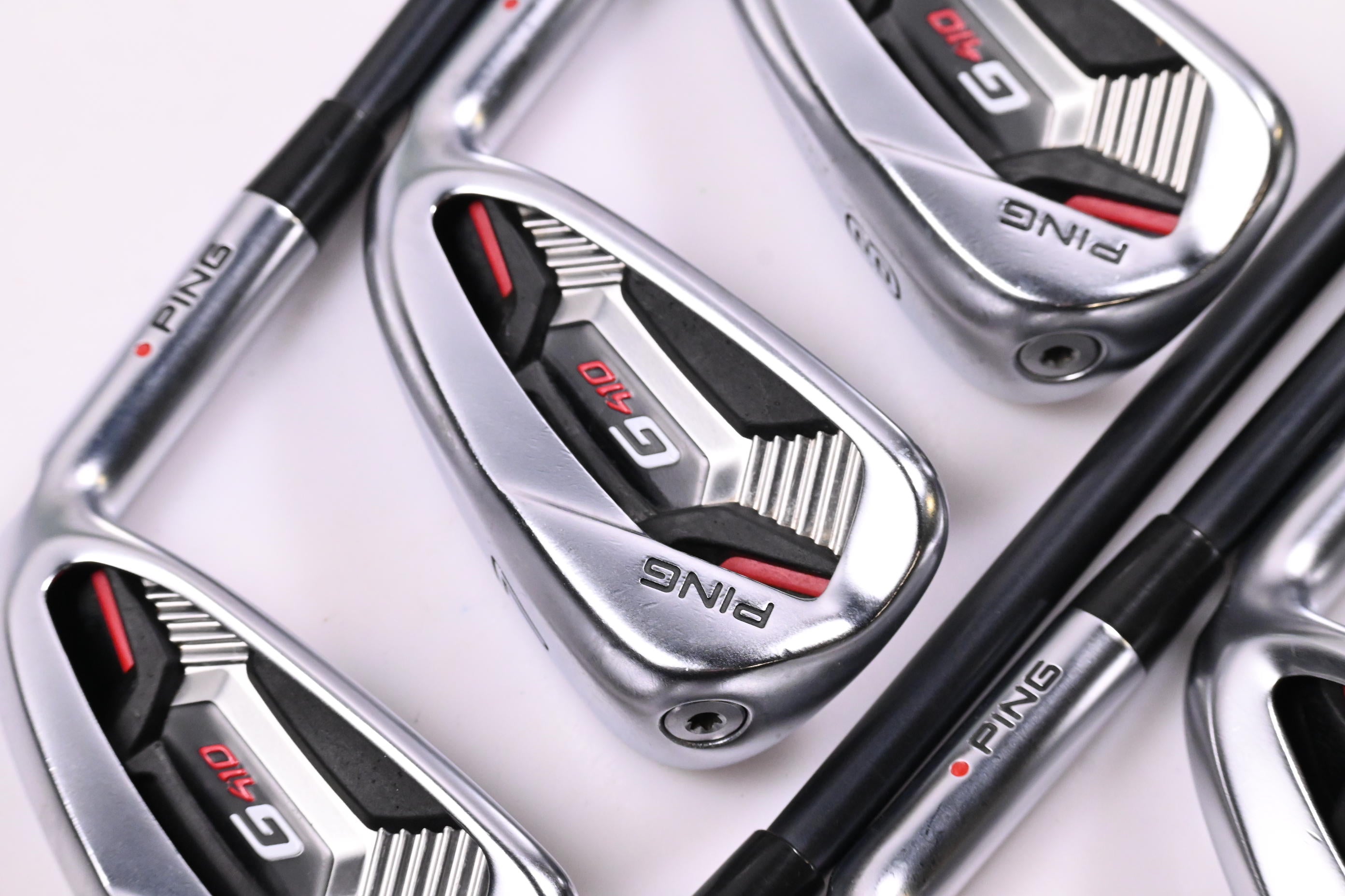 Ping G410 Irons / 6-PW+SW+LW / Red Dot / Senior Flex Ping Alta CB Red Shafts