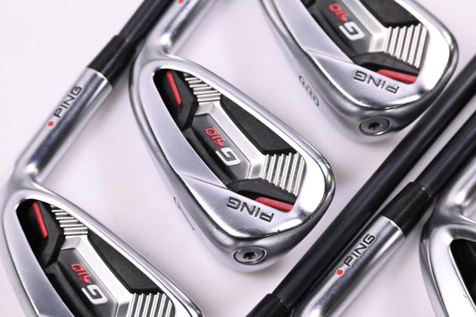 Ping G410 Irons / 6-PW+SW+LW / Red Dot / Senior Flex Ping Alta CB Red Shafts