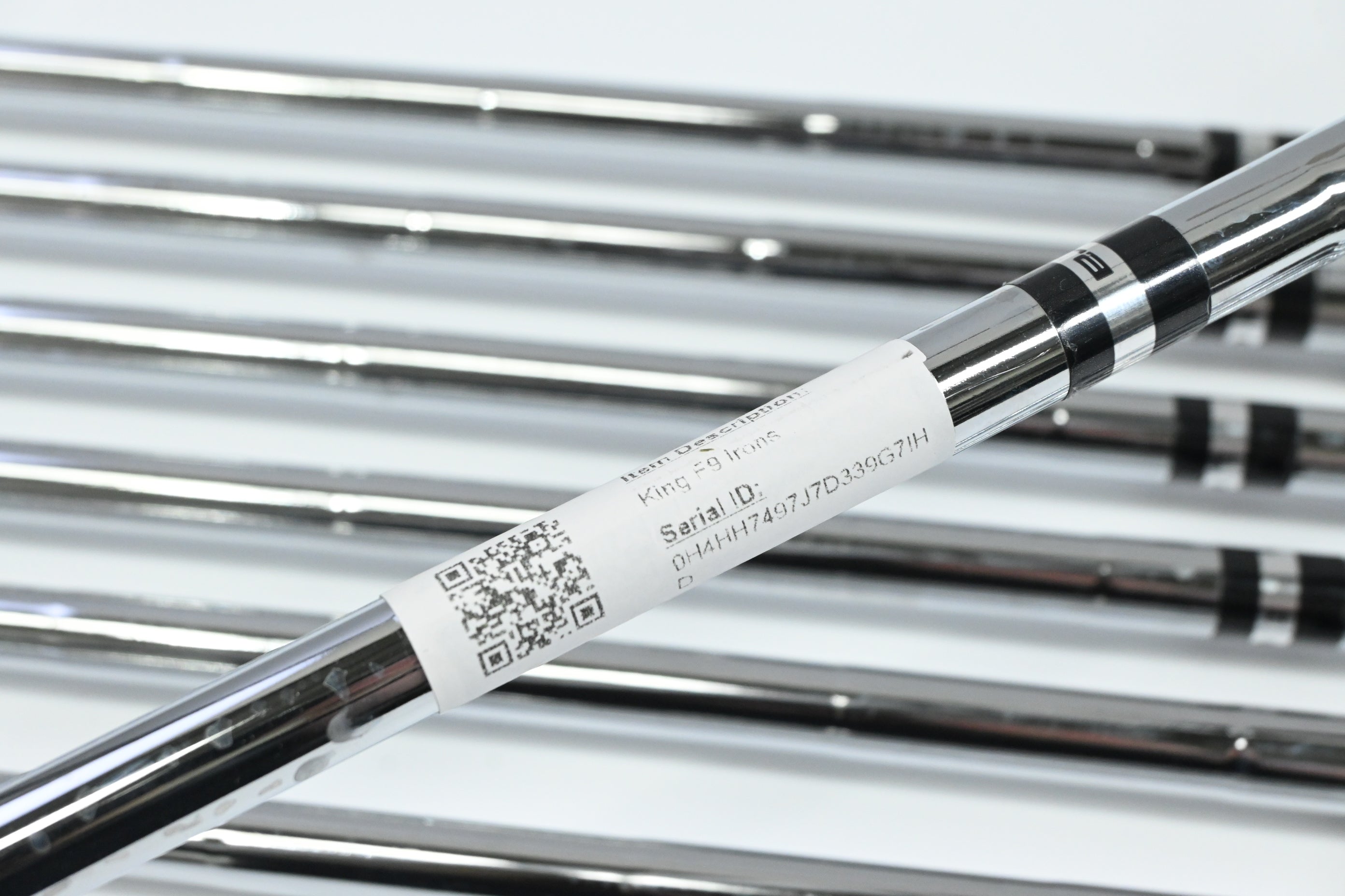 Cobra King F9 Irons / 5-PW+SW / Regular Flex Cobra Shafts