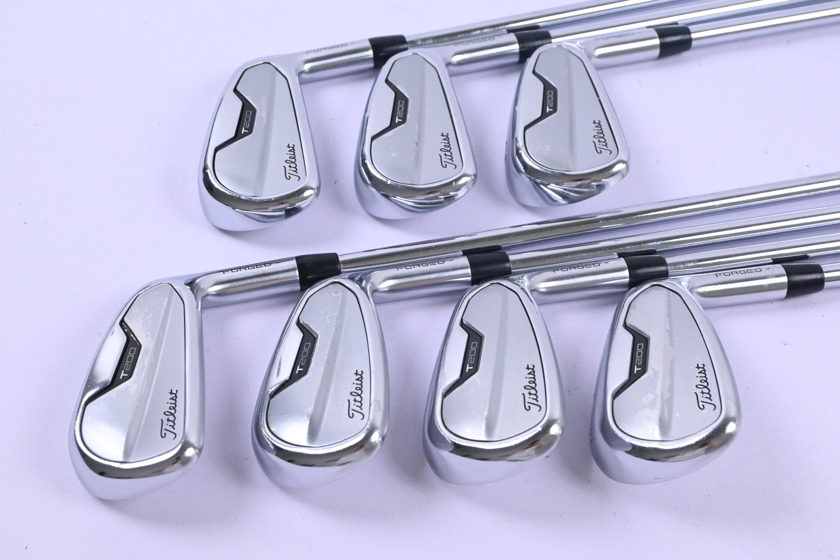 Titleist T200 2021 Irons / 4-PW / Stiff Flex True Temper AMT Red S300 Shaft