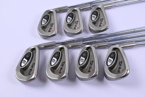 Ping i3+ Irons / 4-PW / Red Dot / Regular Flex Steel Shafts