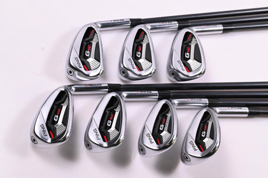 Ping G410 Irons / 6-PW+SW+LW / Red Dot / Senior Flex Ping Alta CB Red Shafts