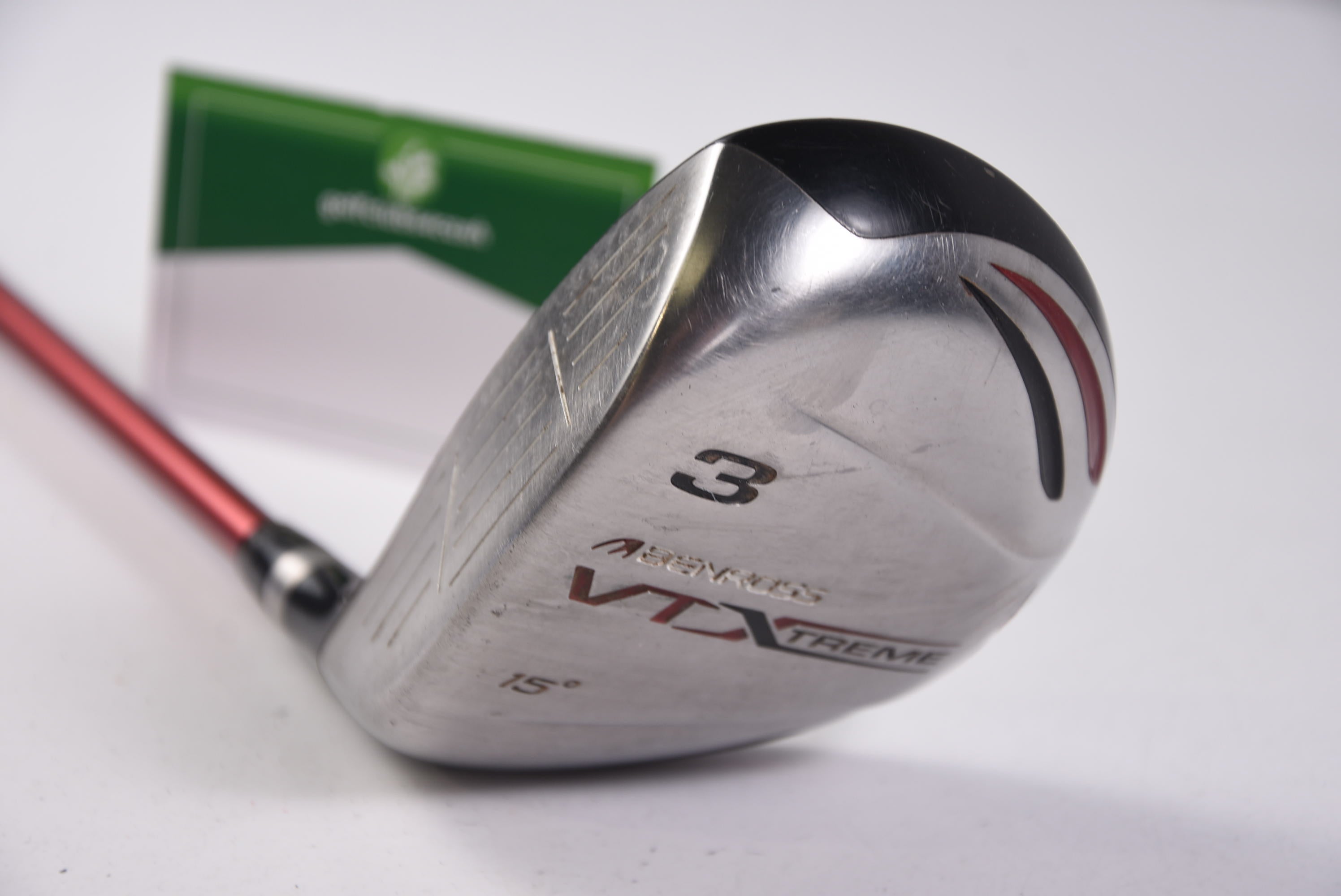 Left Hand Benross VT Extreme #3 Wood / 15 Degree /  Regular Flex Aldila DVS 75
