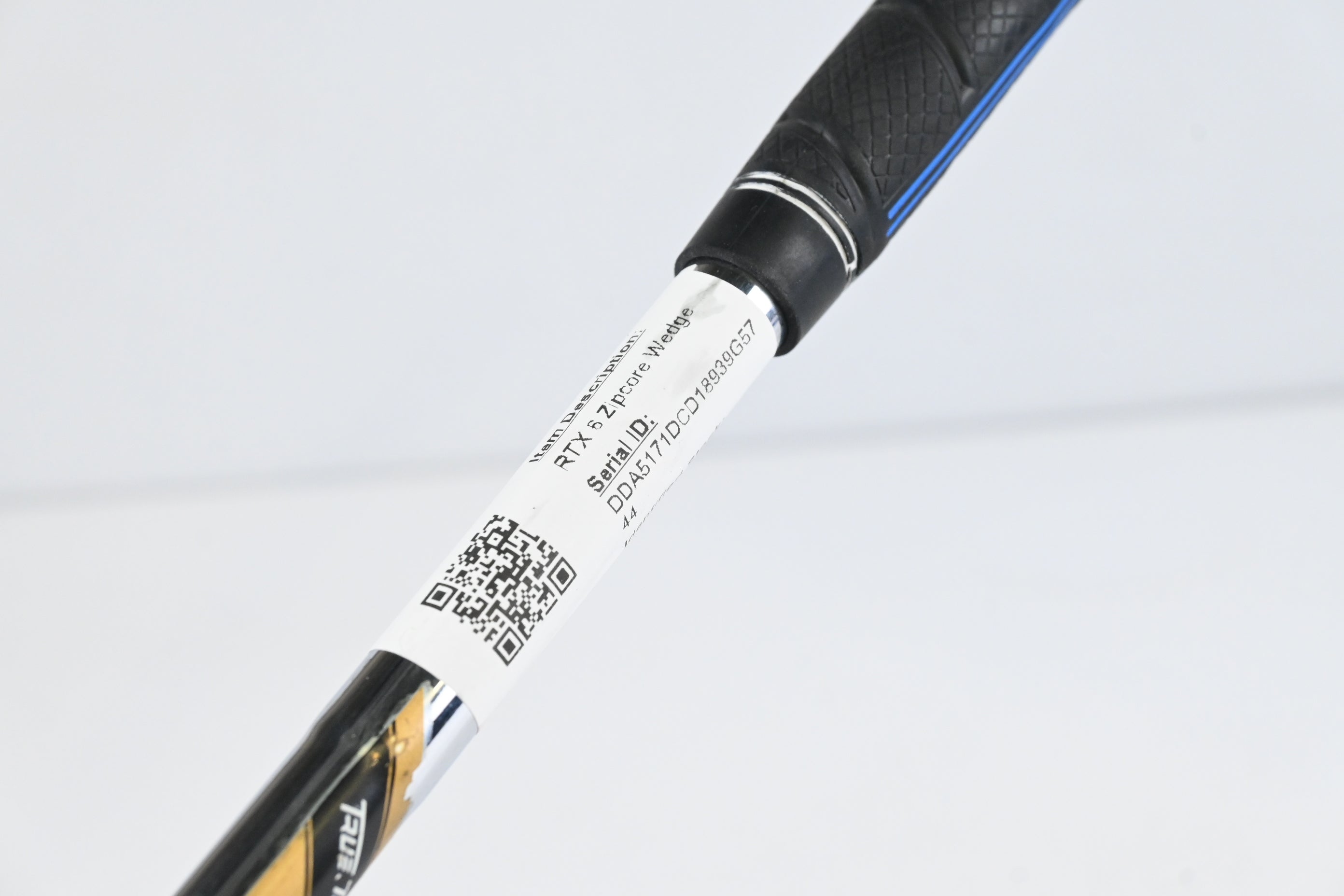 Cleveland RTX 6 Zipcore Gap Wedge / 50 Degree / Wedge Flex Dynamic Gold Spinner