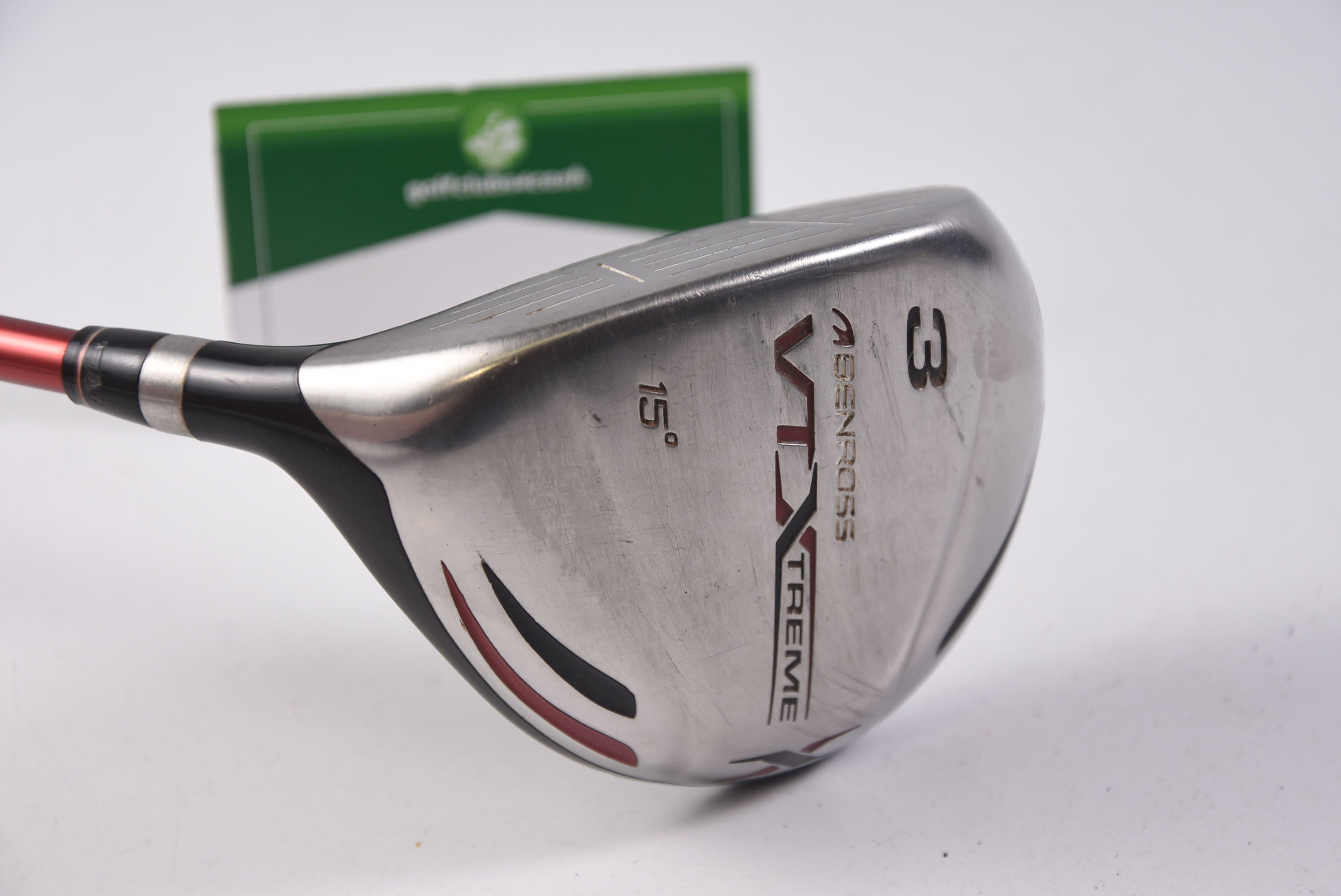 Left Hand Benross VT Extreme #3 Wood / 15 Degree /  Regular Flex Aldila DVS 75