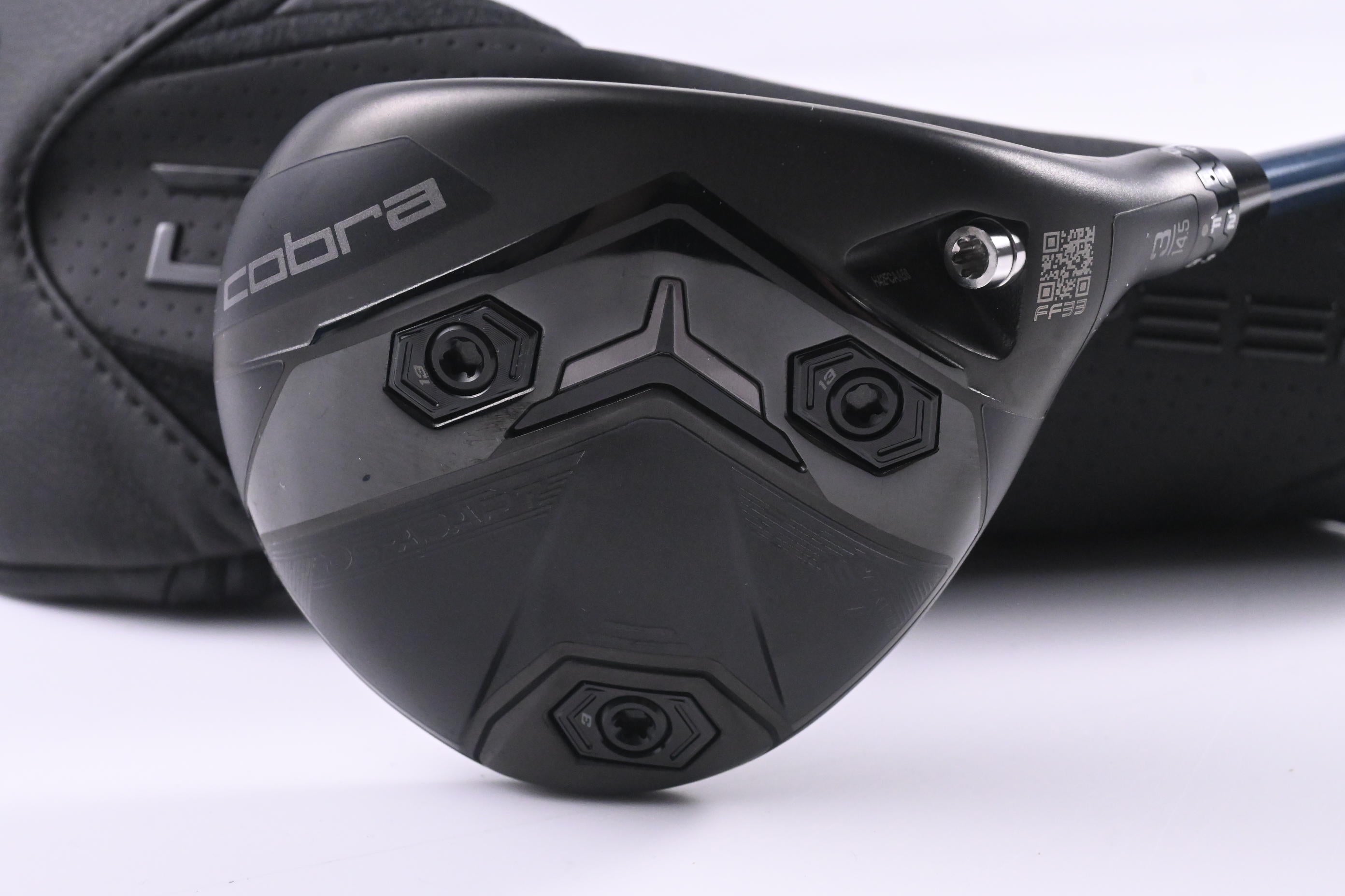 Cobra DS-Adapt LS Titanium #3 Wood / 14.5 Degree / Regular Flex Denali Blue 60