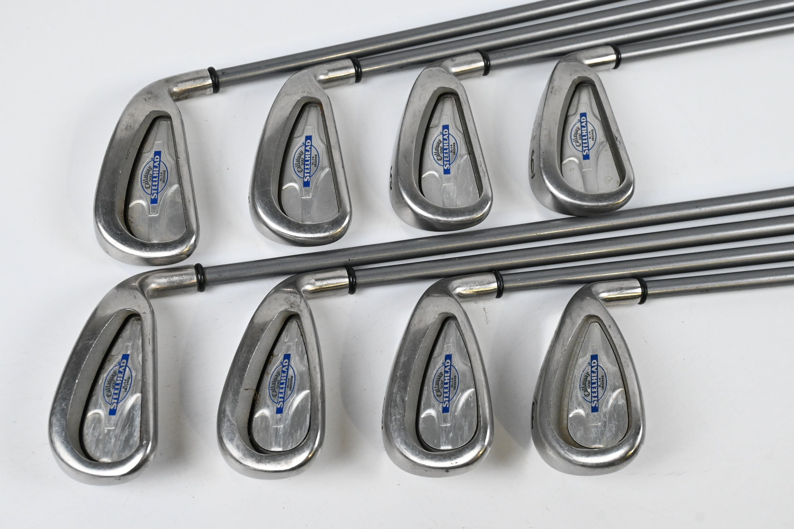 Callaway X-14 Irons / 3-PW / Firm Flex Callaway SteelHead X-14 Shafts