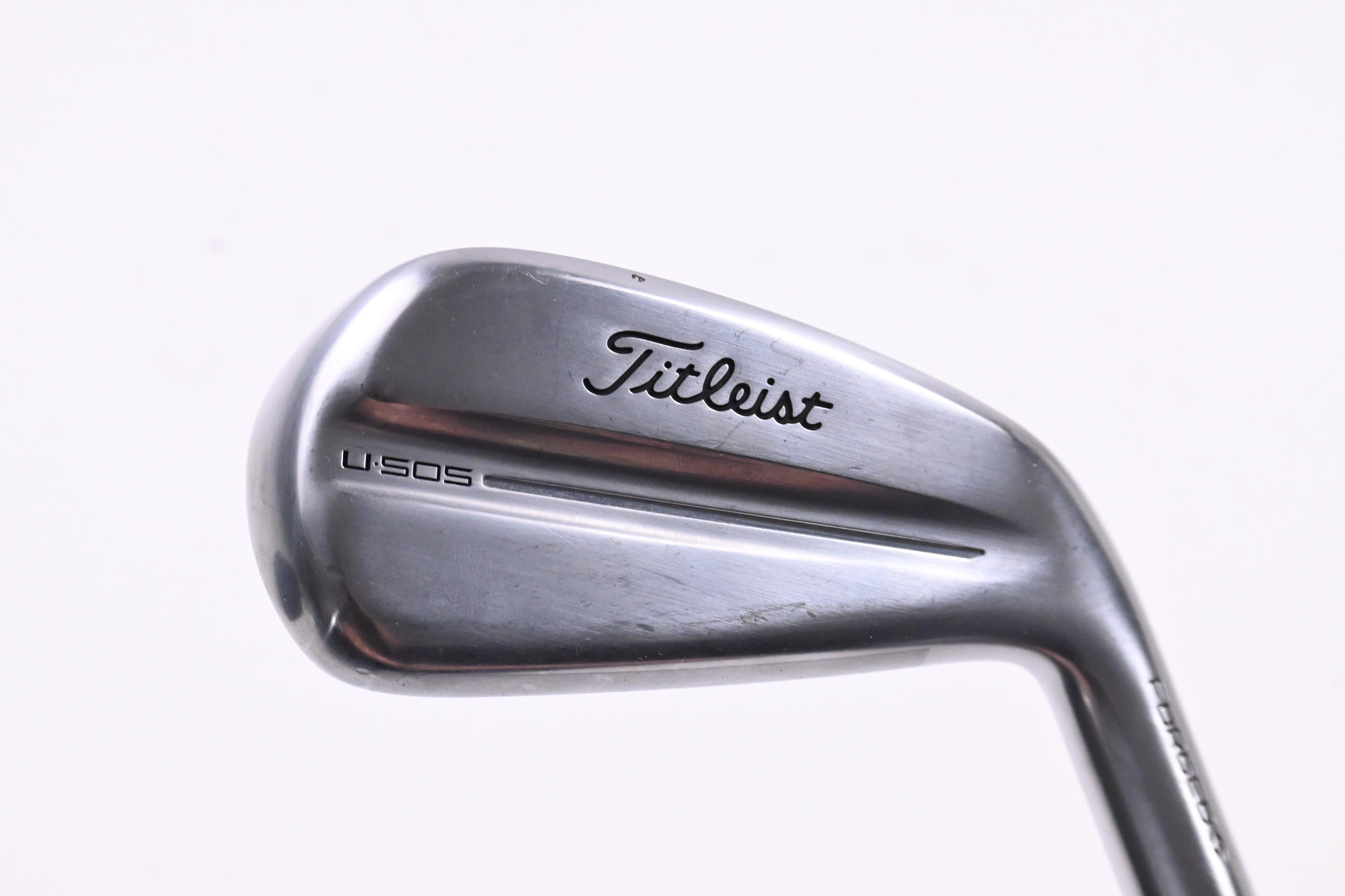 Titleist U.505 Utility #2 Iron / 18 Degree / Stiff Flex HZRDUS GEN5 Black 80