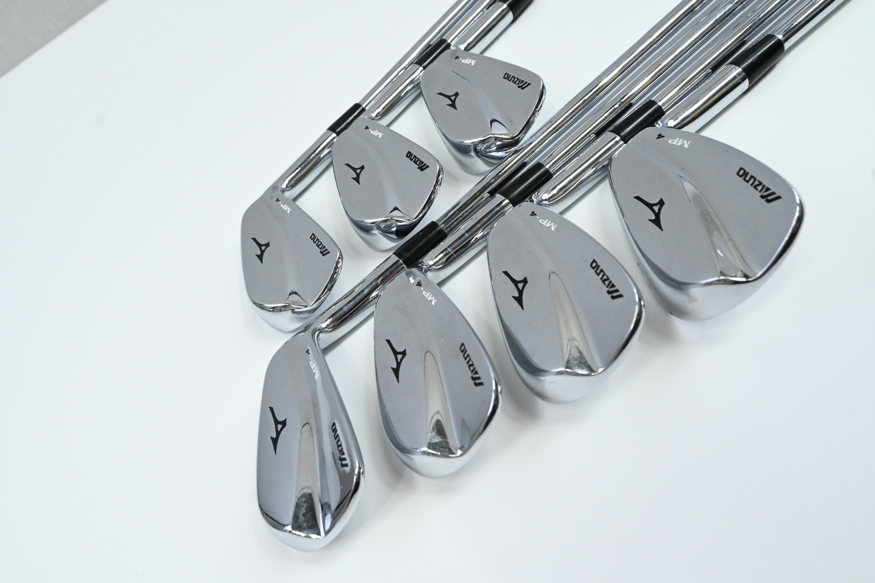 Mizuno MP-4 Irons / 4-PW / Stiff Flex KBS Tour Shafts