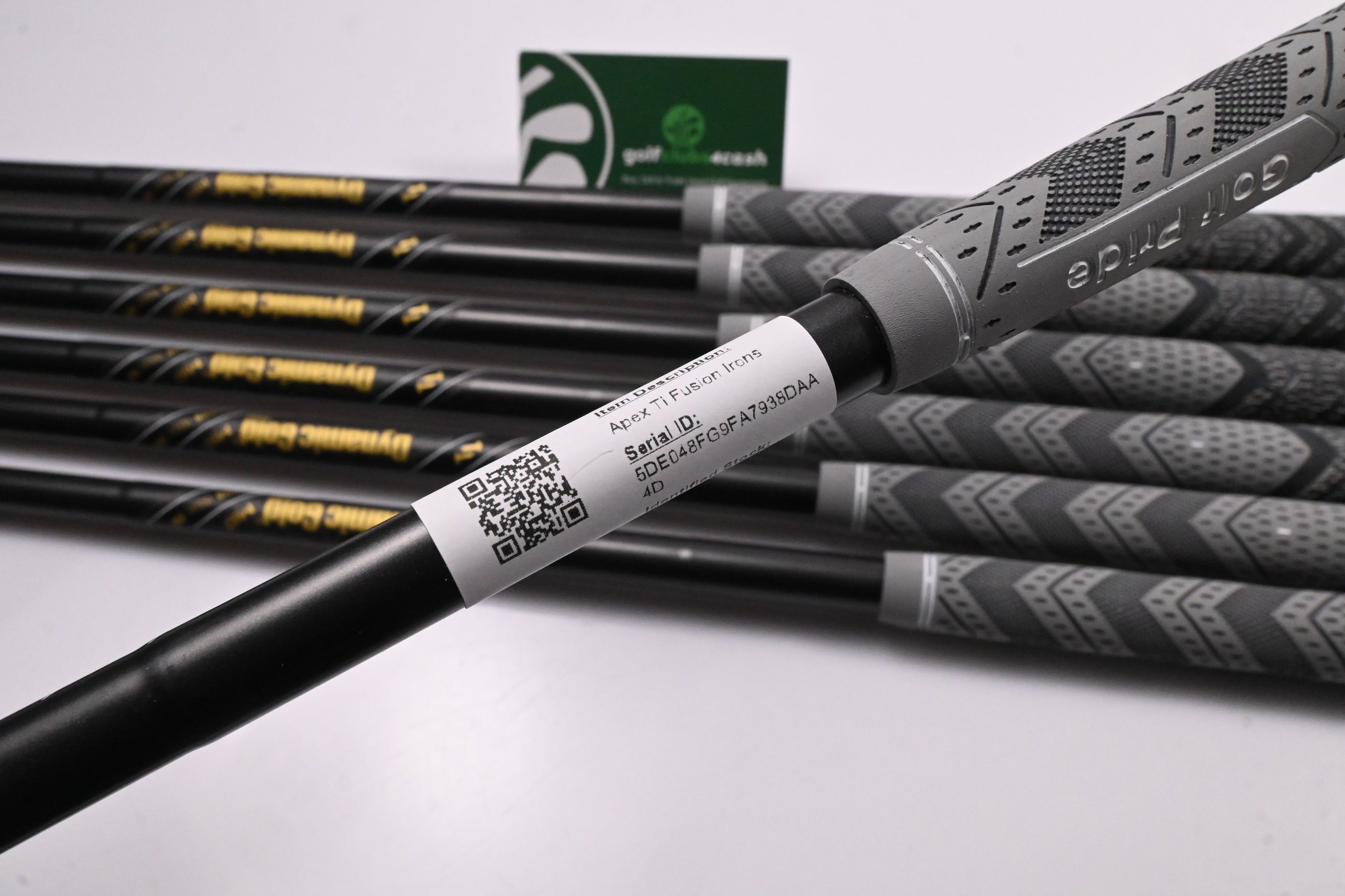 Callaway Apex Ti Fusion Irons / 4-PW / Stiff Flex Dynamic Gold Mid 100 S300