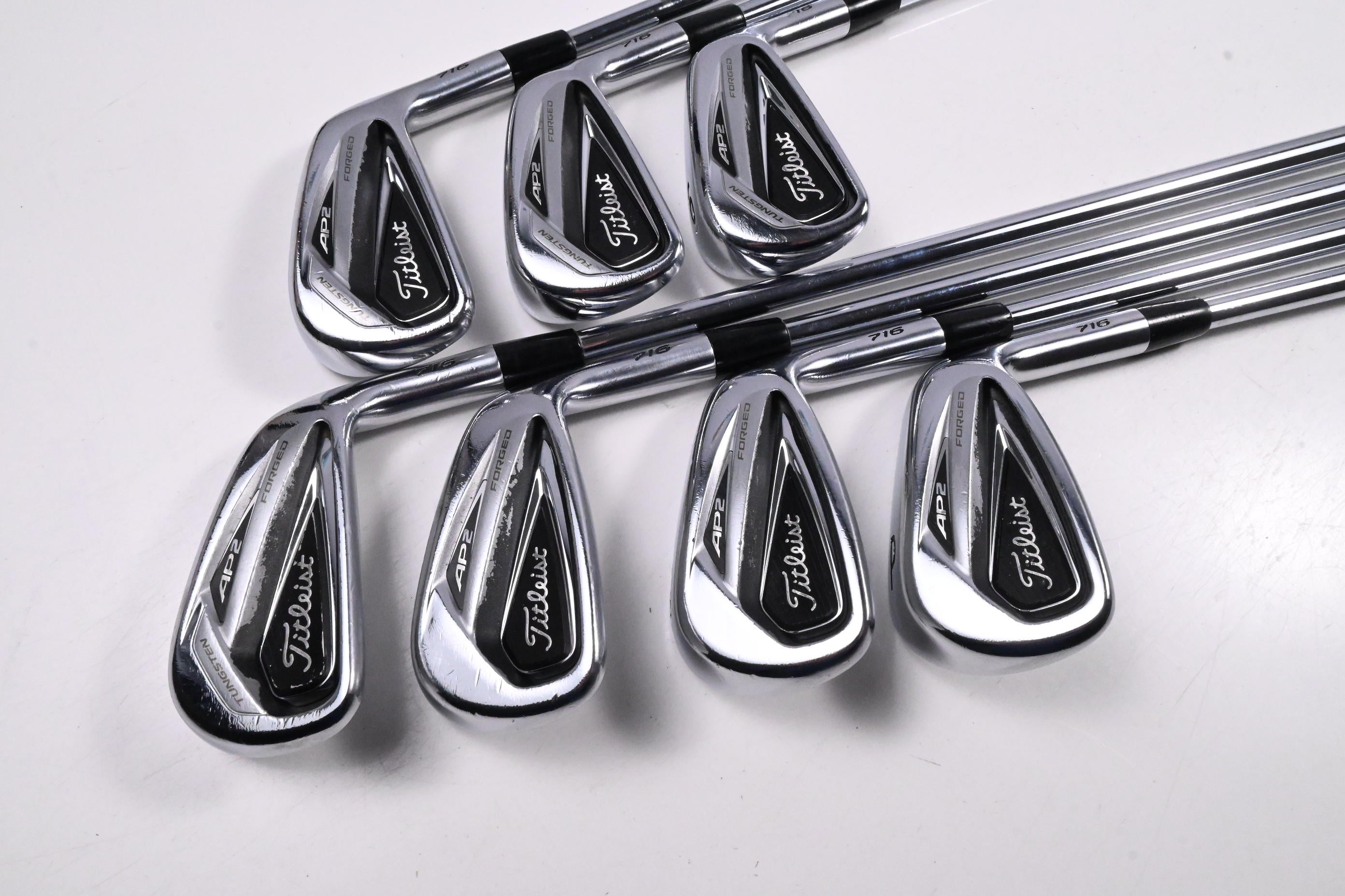 Titleist 716 AP2 Irons / 4-PW / Stiff Flex Project X Precision Shafts