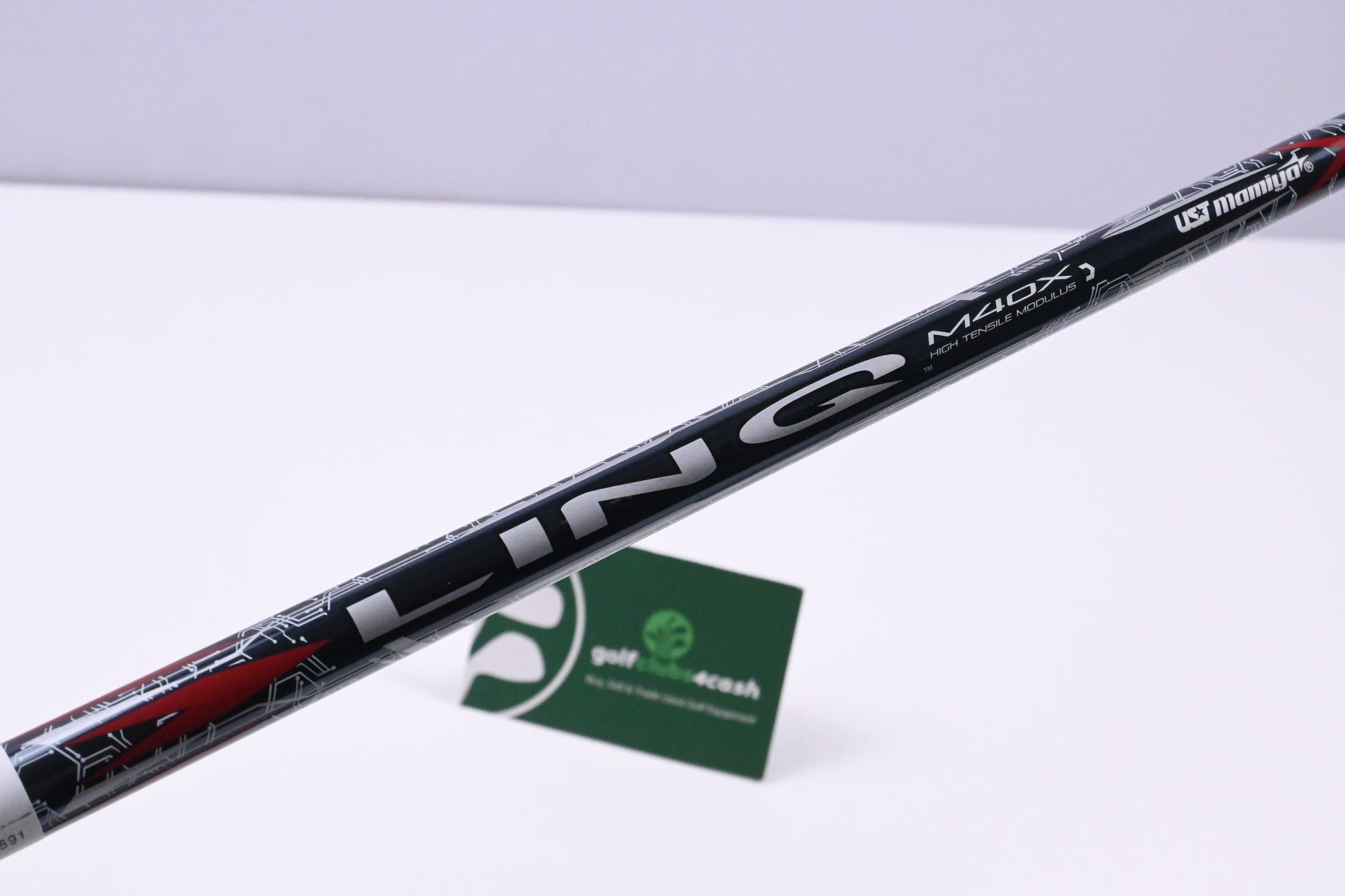 UST Mamiya LIN-Q M40X Red 6 #3 Wood Shaft / Stiff Flex / Wilson