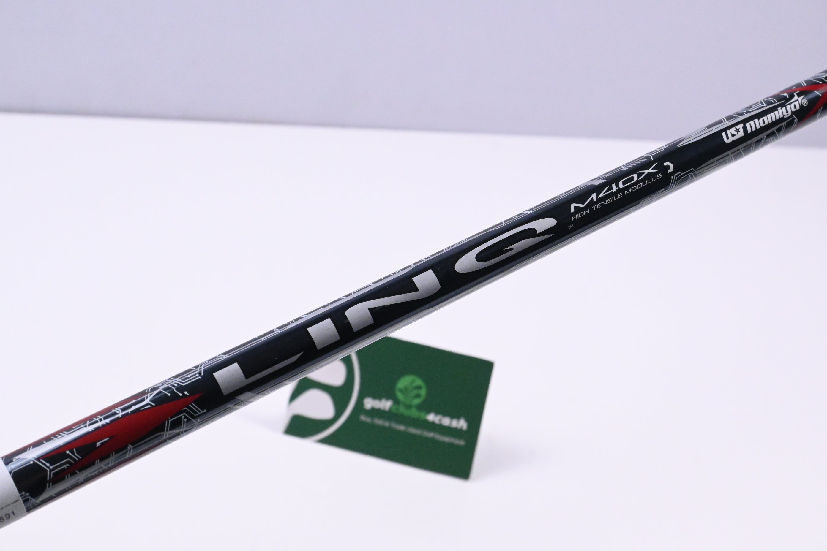 UST Mamiya LIN-Q M40X Red 6 #3 Wood Shaft / Stiff Flex / Wilson