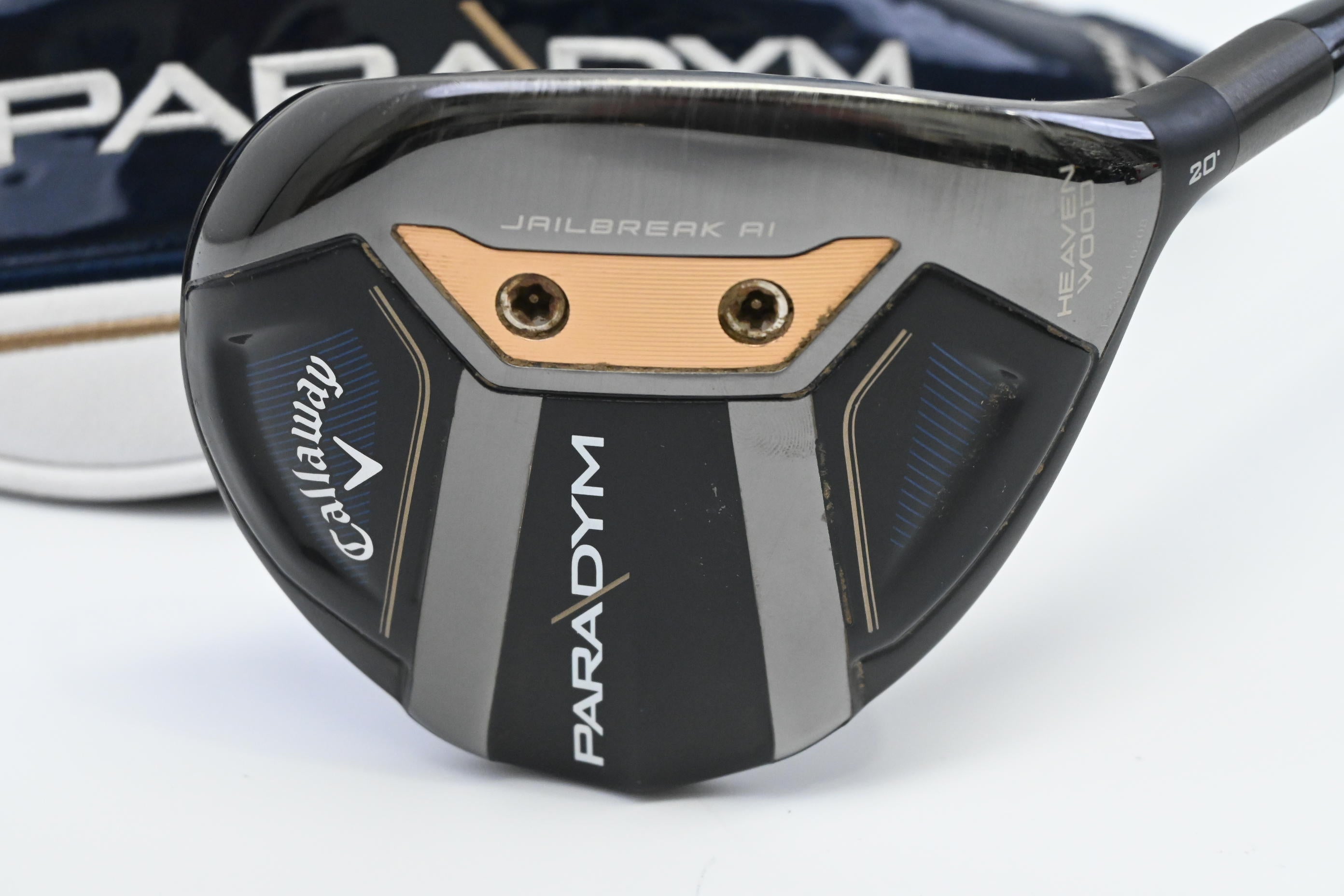 Callaway Paradym #7 Wood / 20 Degree / Regular Flex HZRDUS Gen4 Silver 60 Shaft